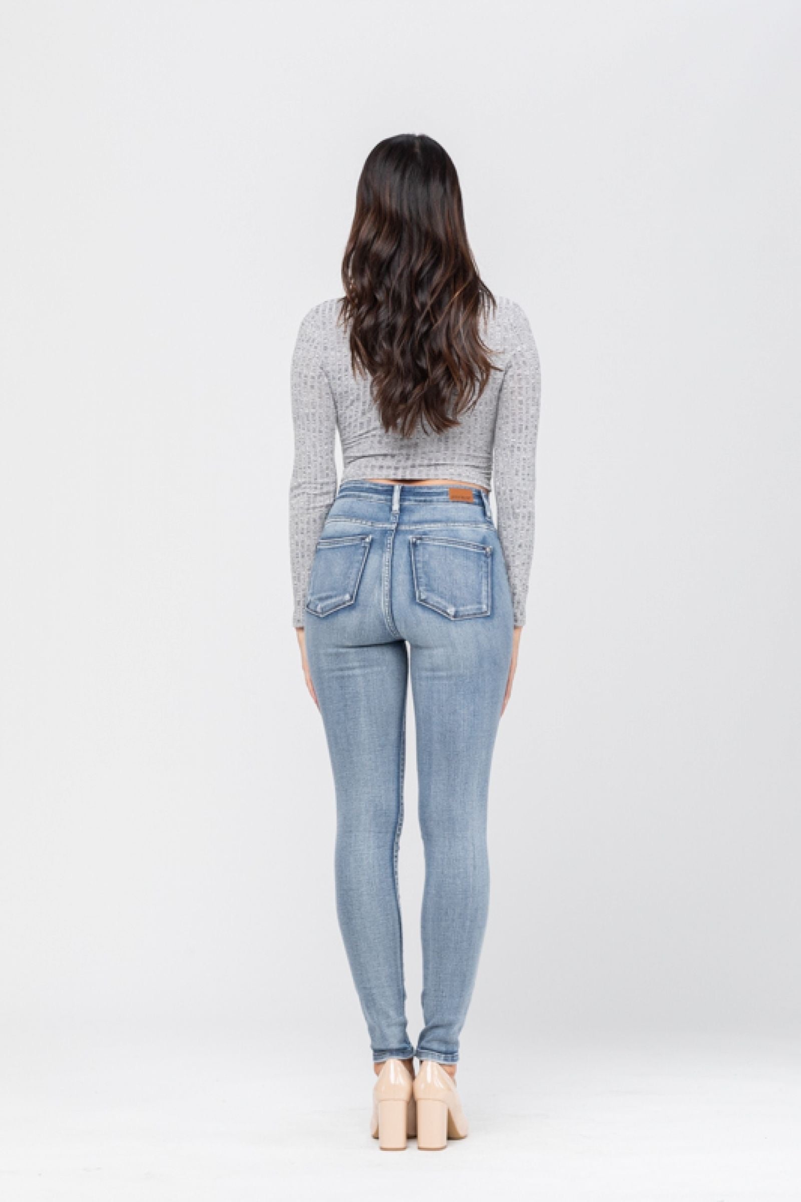 Judy Blue Heavy Hand Sand Skinny