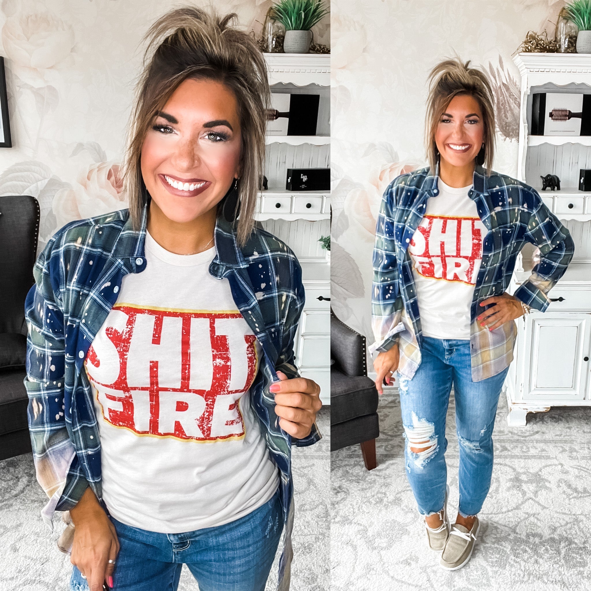 Sh!t Fire Graphic Tee