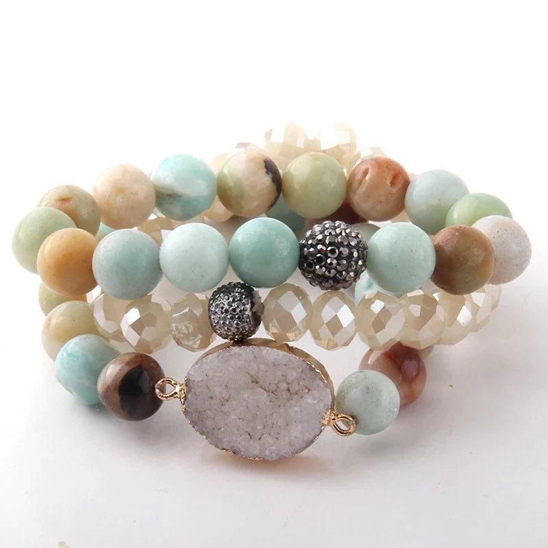 Kingdom Girl - Heavy Bead Set - Summer Dew