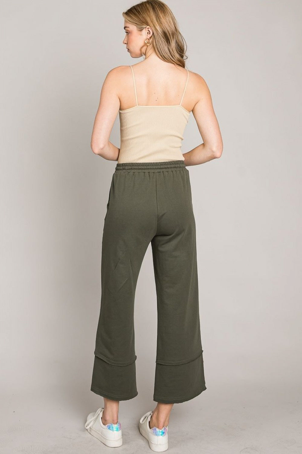 Feeling Good Wide Leg Crop Pant