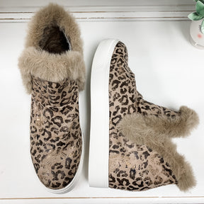 Shantell Boot- Tan Leopard