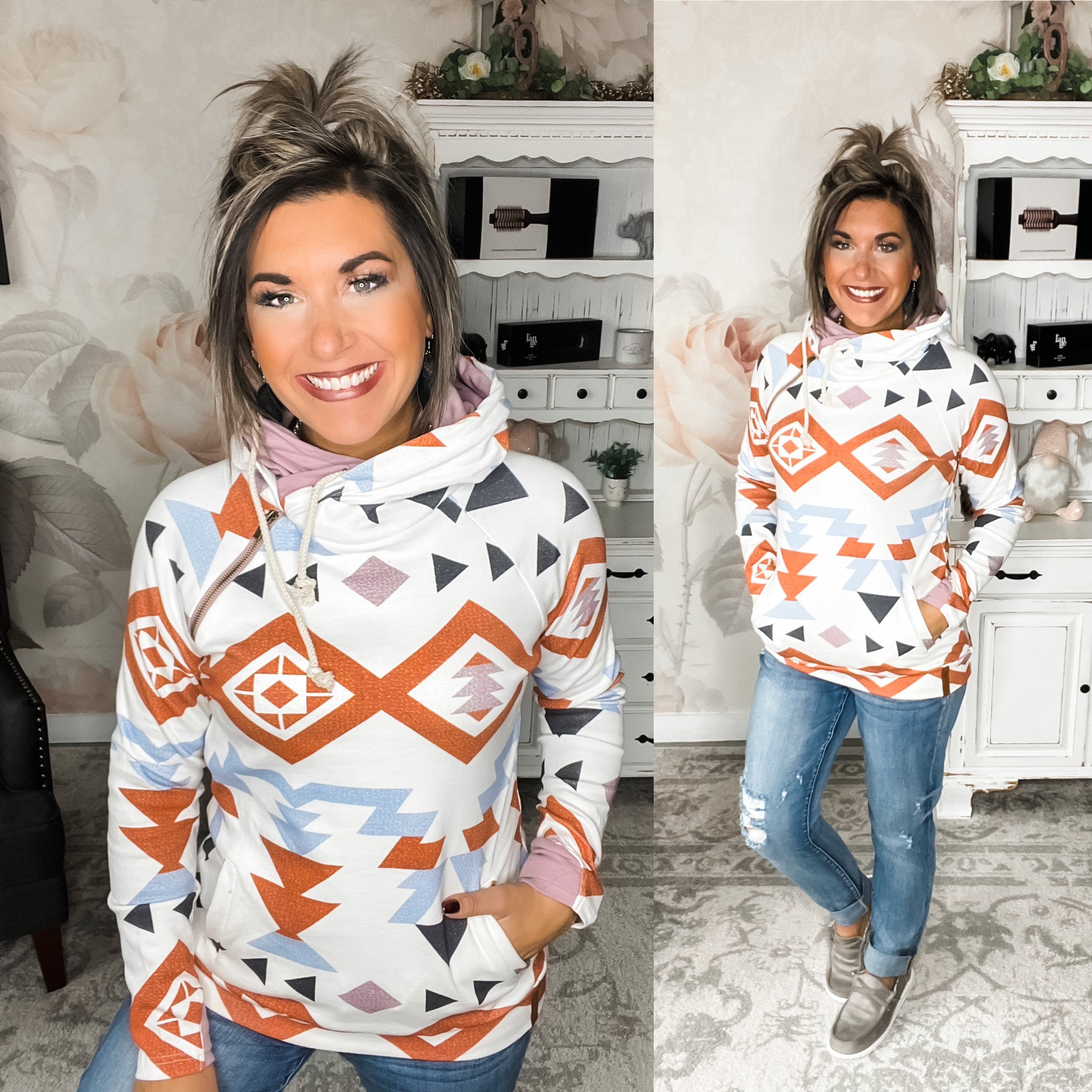 Ampersand Avenue Doublehood™ Sweatshirt - Feel the Sunset
