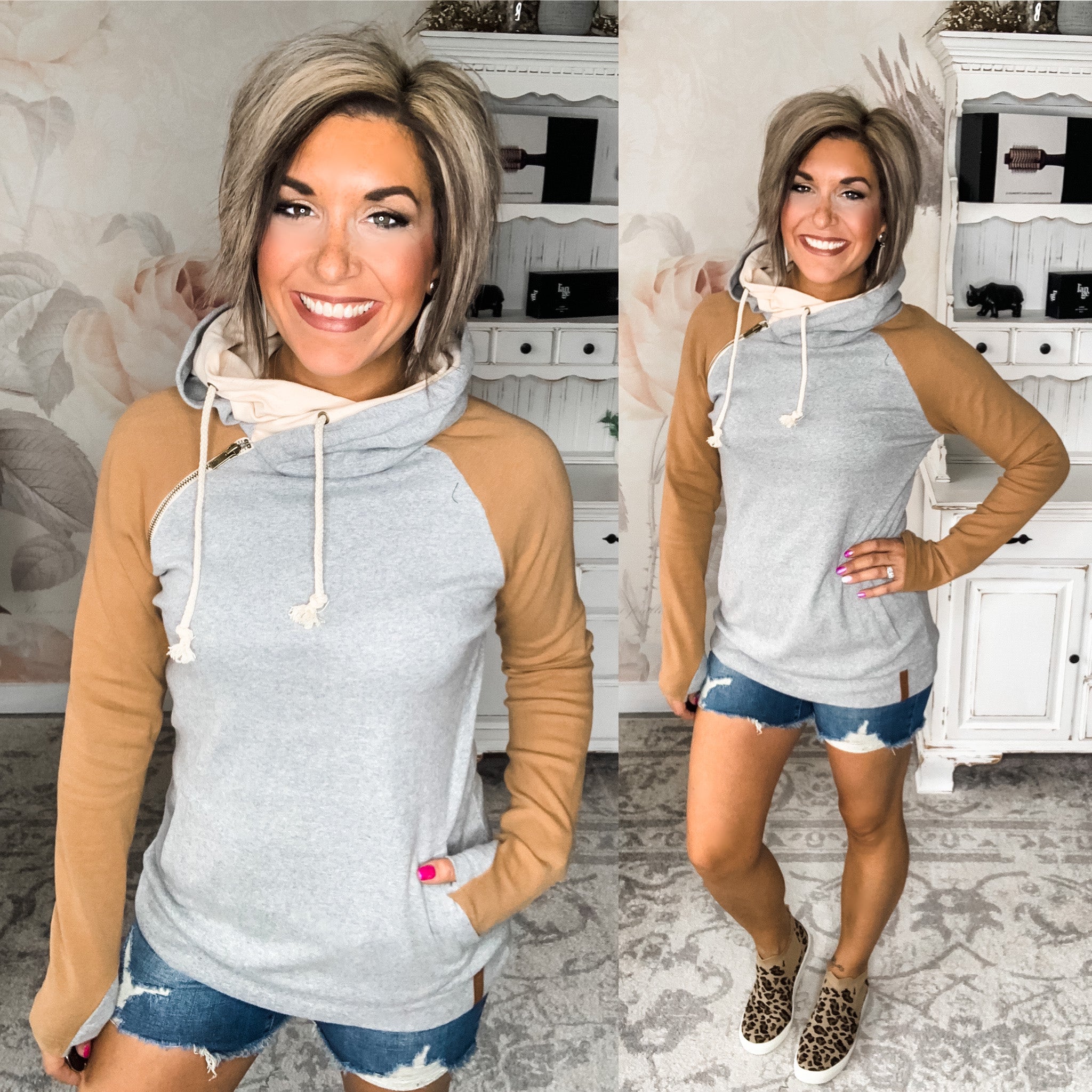 Ampersand Avenue Doublehood™ Sweatshirt - Half Past Nude