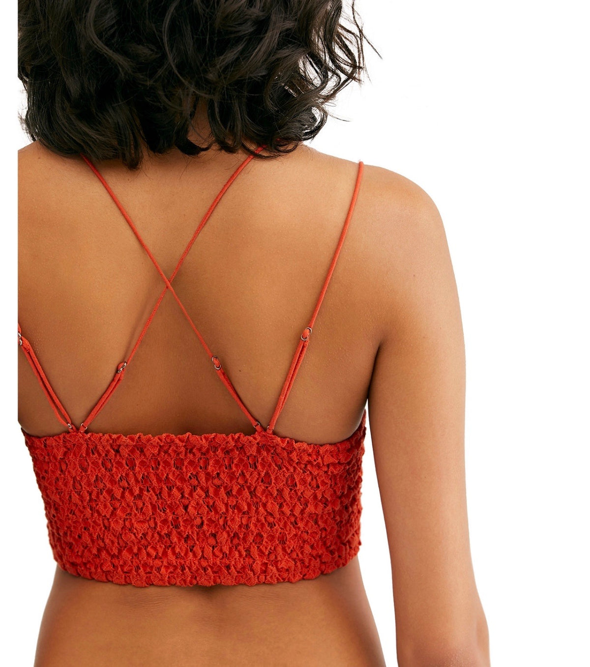 This is Love Lace Bralette - Infrared