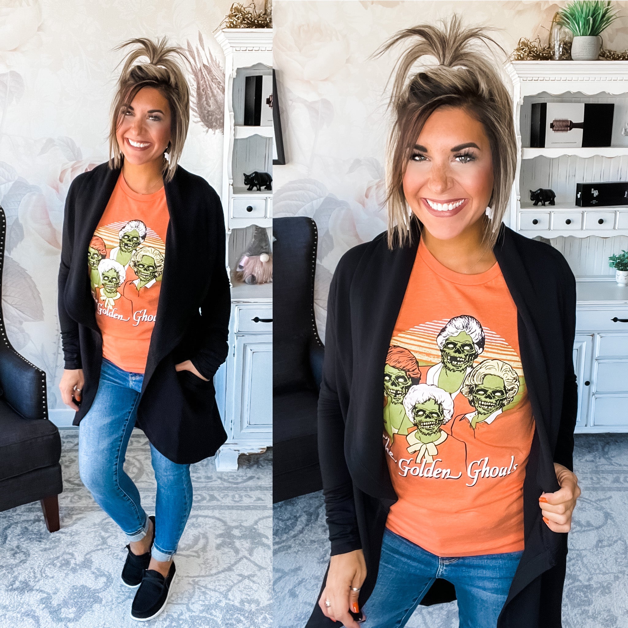 Golden Ghouls Graphic Tee