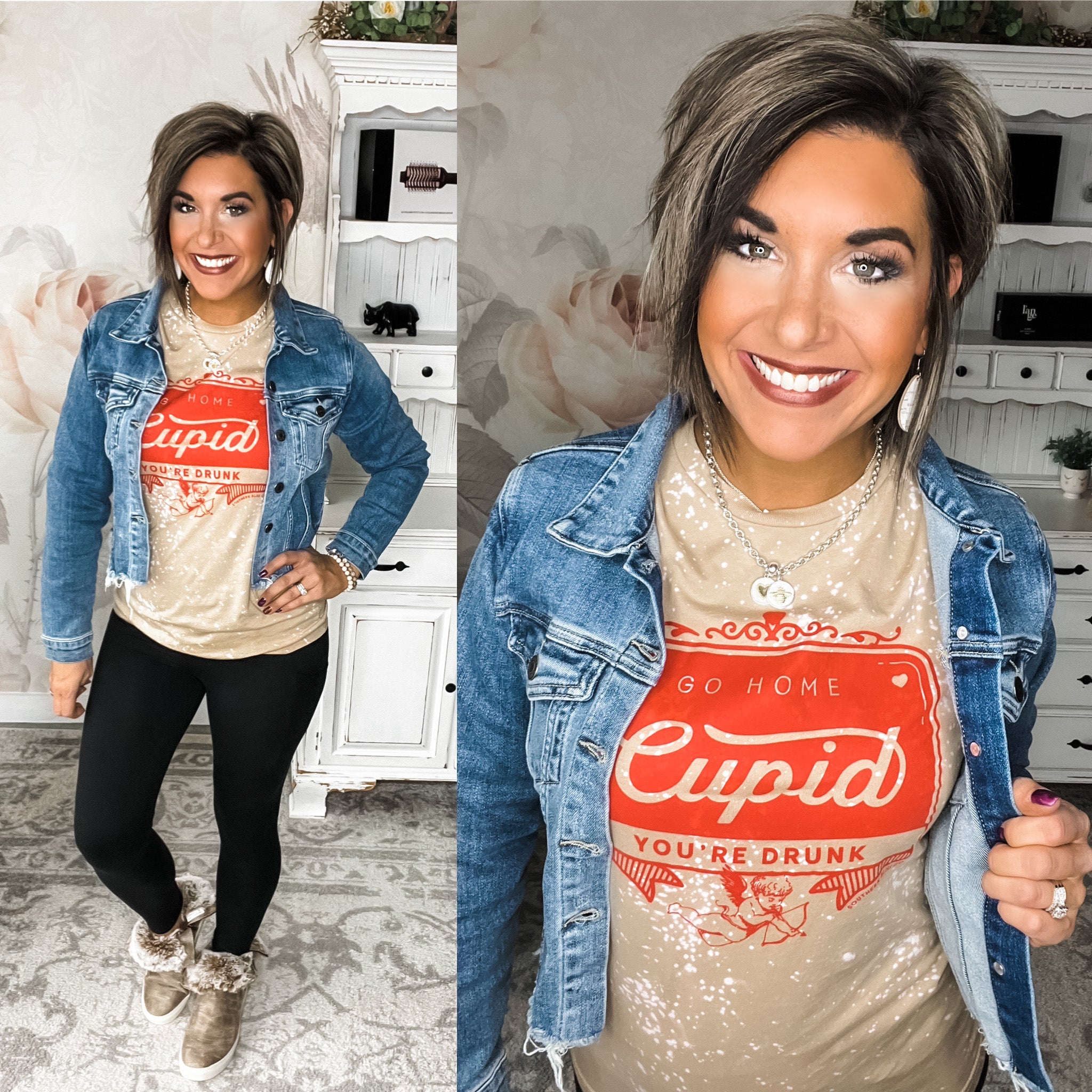 Go Home Cupid Graphic Tee