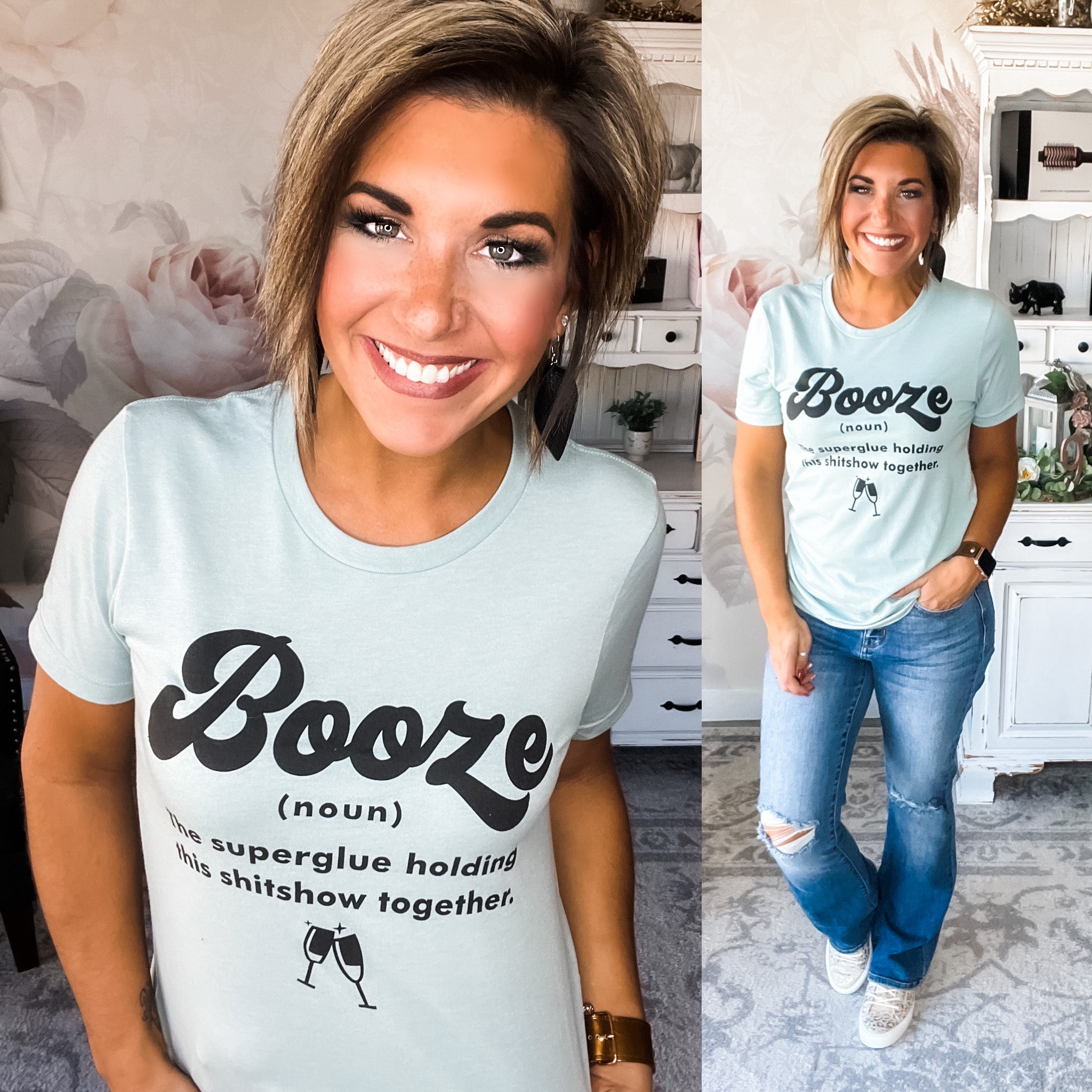 Booze Definition Graphic Tee