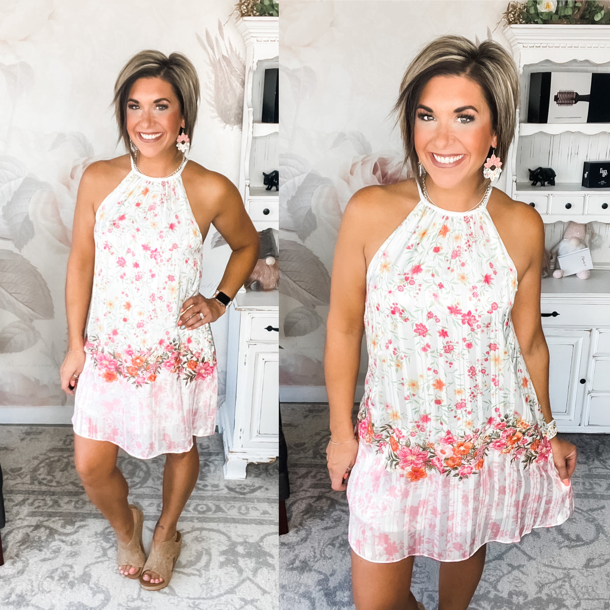 Feeling Excited Floral Dress
