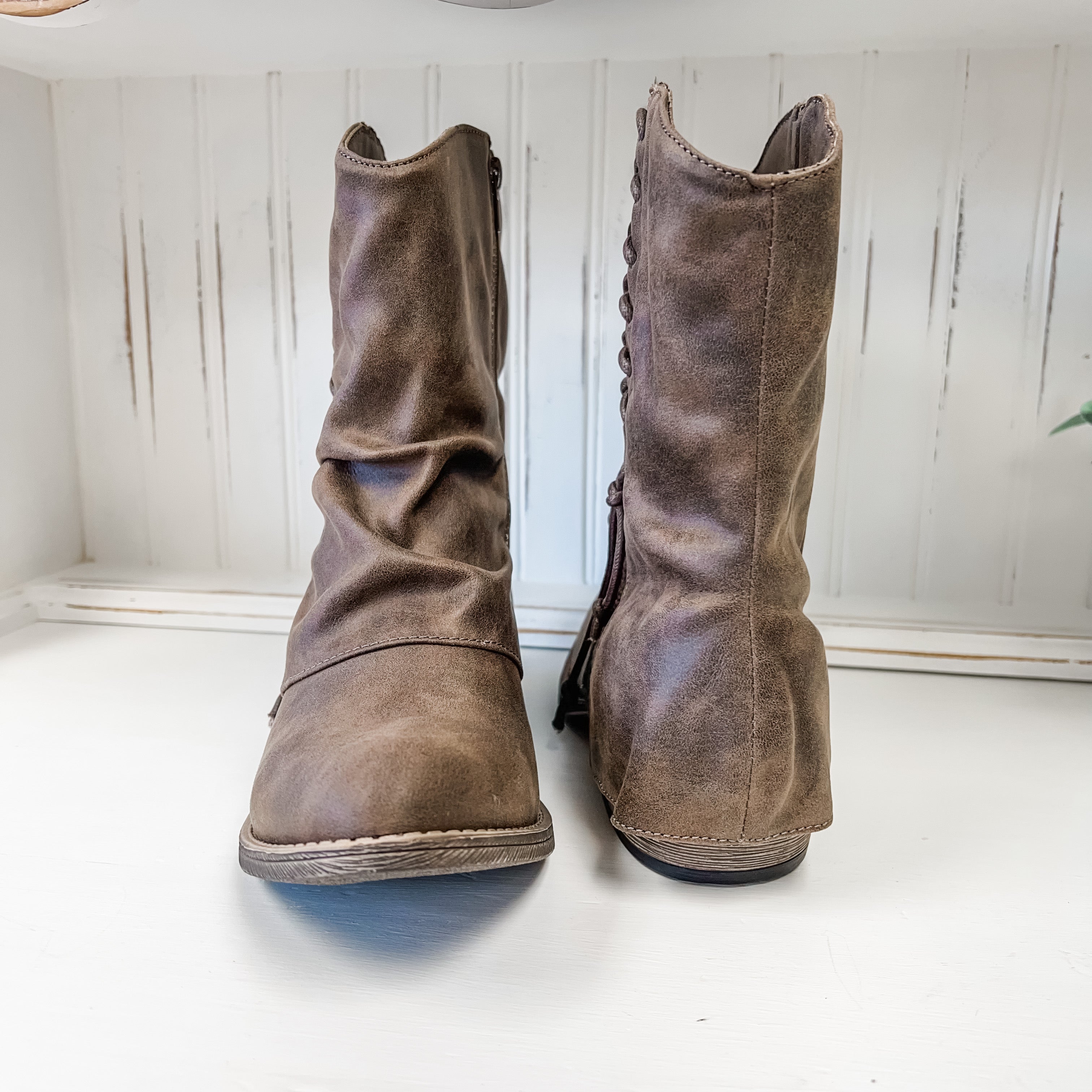 Sassy Boot - Taupe
