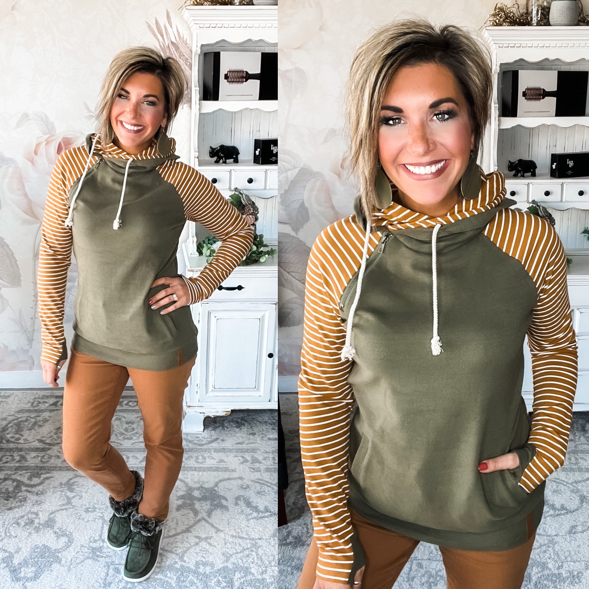 Ampersand Avenue Doublehood™ Sweatshirt - Harvest Wishes