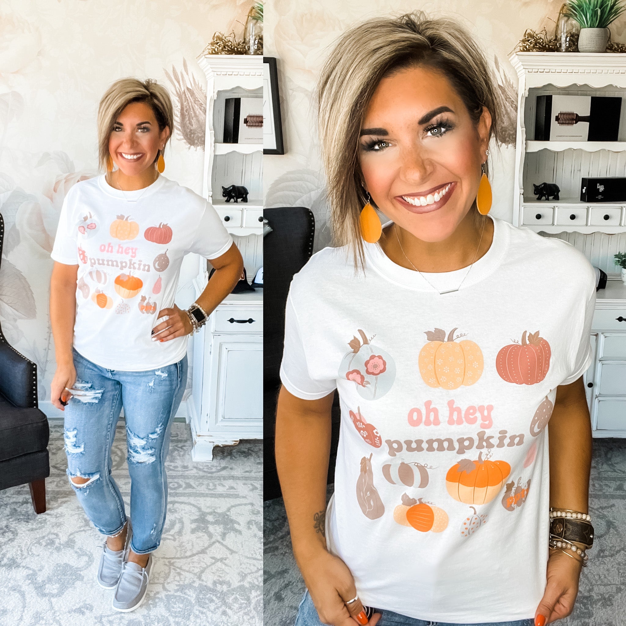 Oh Hey Pumpkin Graphic Tee