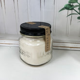 Tenth Street Candle Co. - Sea Salt + Orchid 8oz Mason Jar