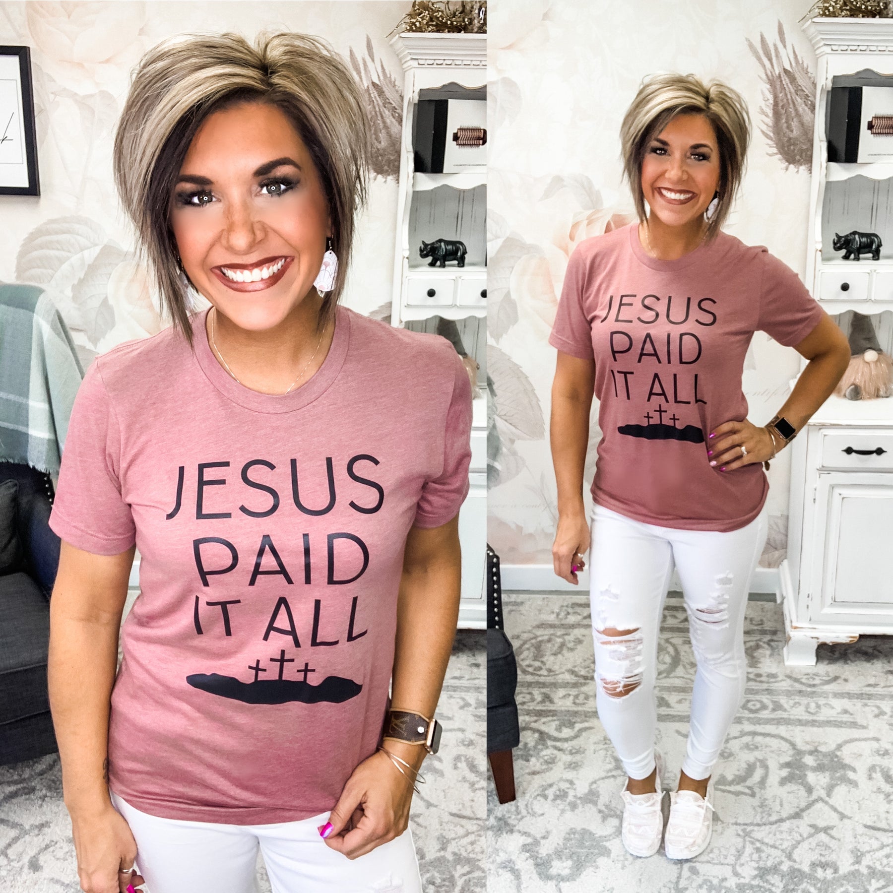 Jesus Paid It All Graphic Tee