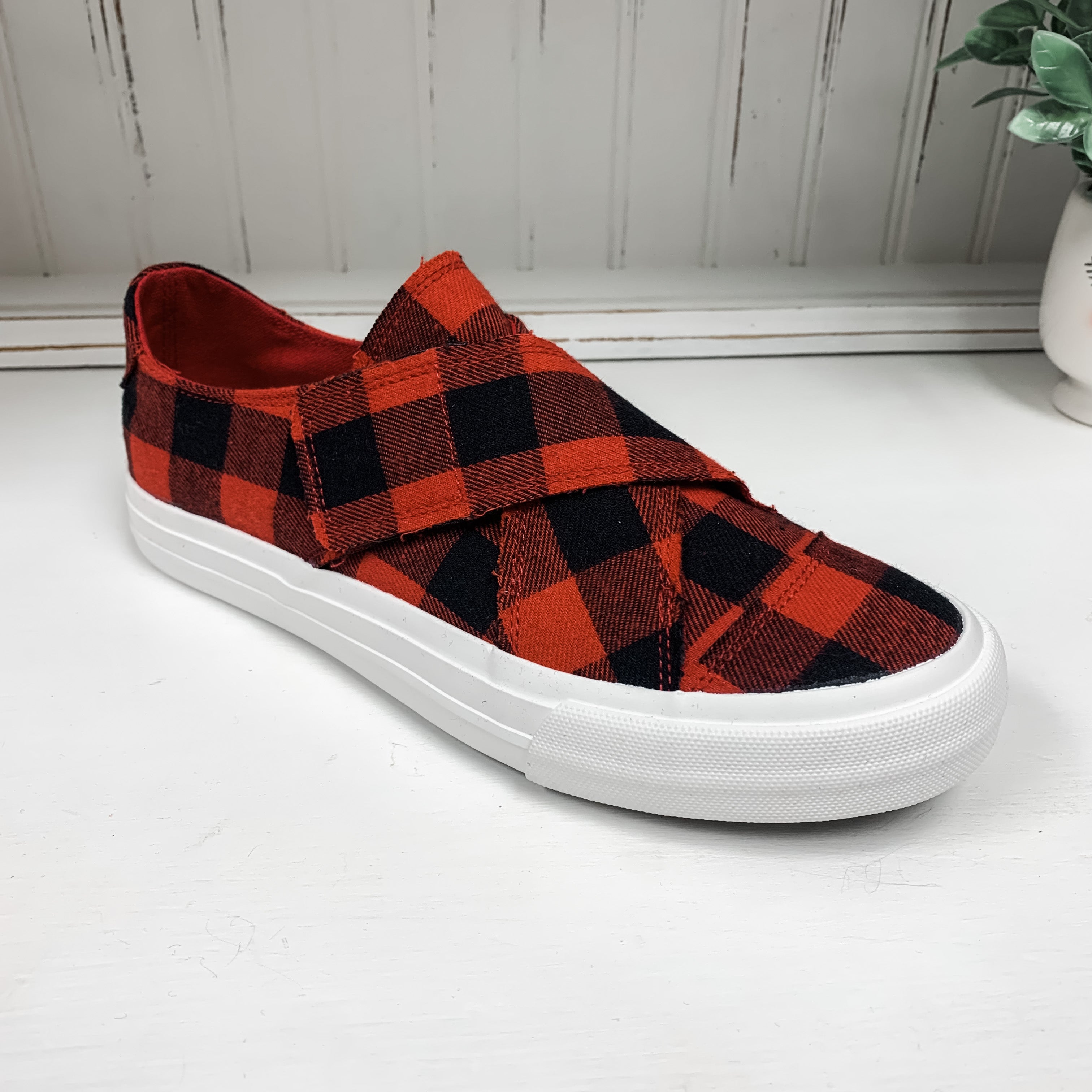 Plaid Along - Red