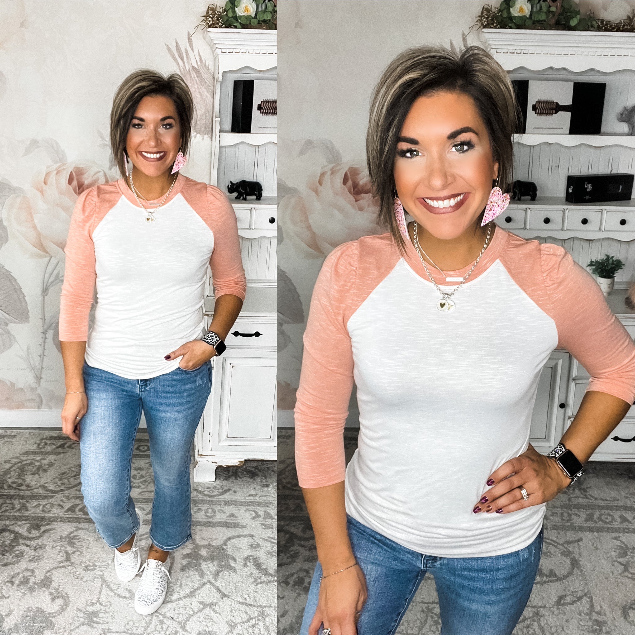 Take a Leap Raglan Top