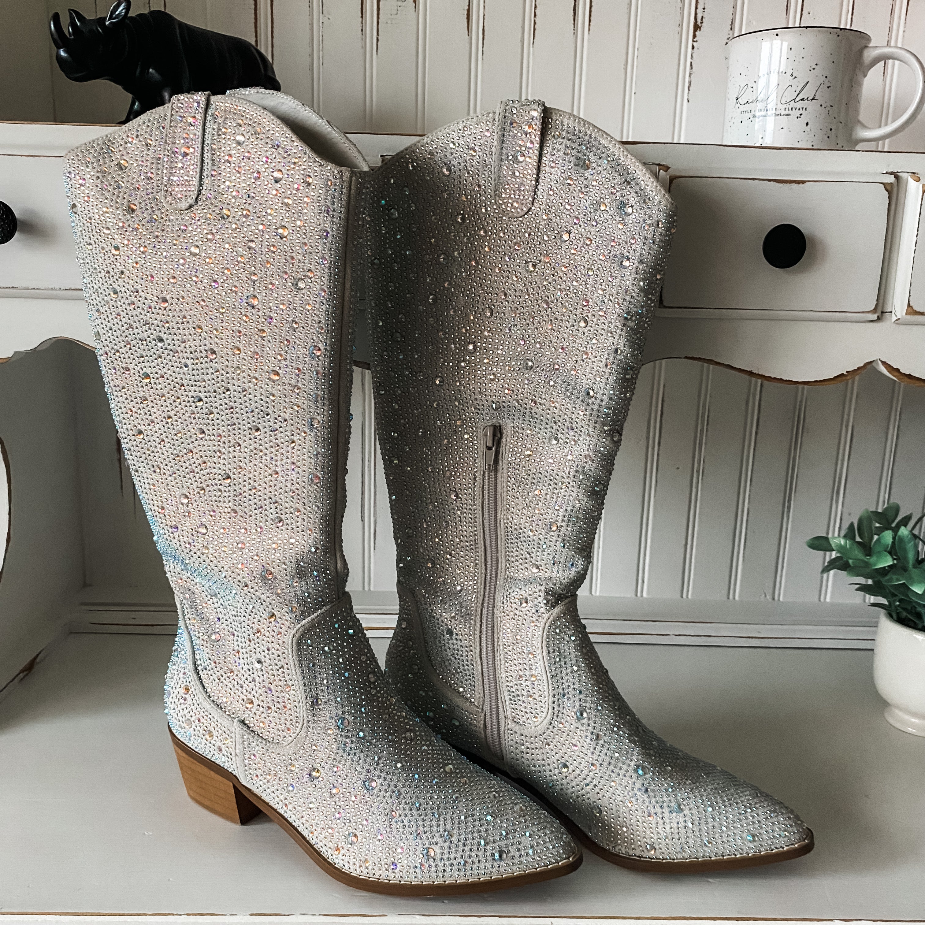 Kady Boot High - Silver