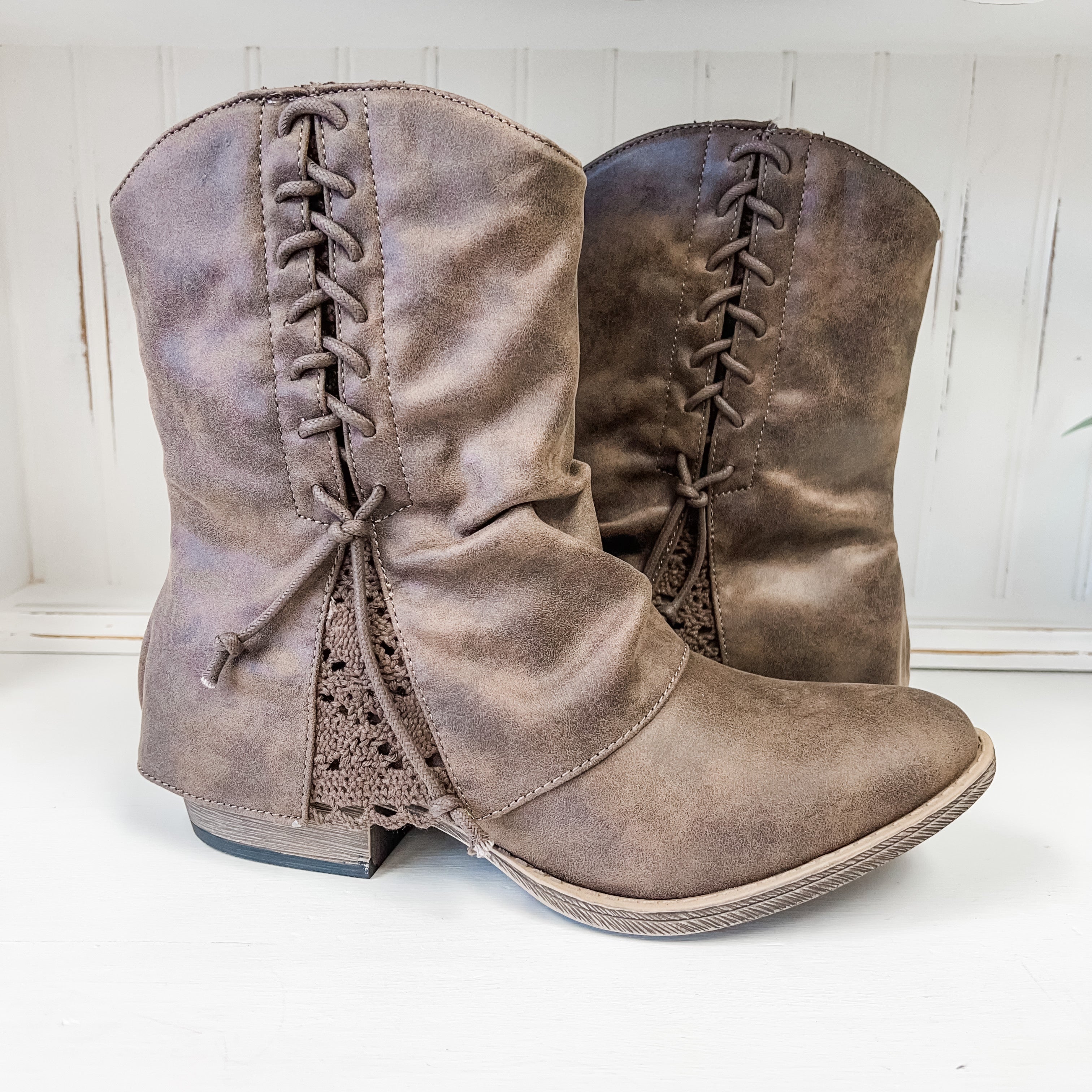 Sassy Boot - Taupe