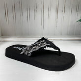 Encore Sandals- Grey Leopard