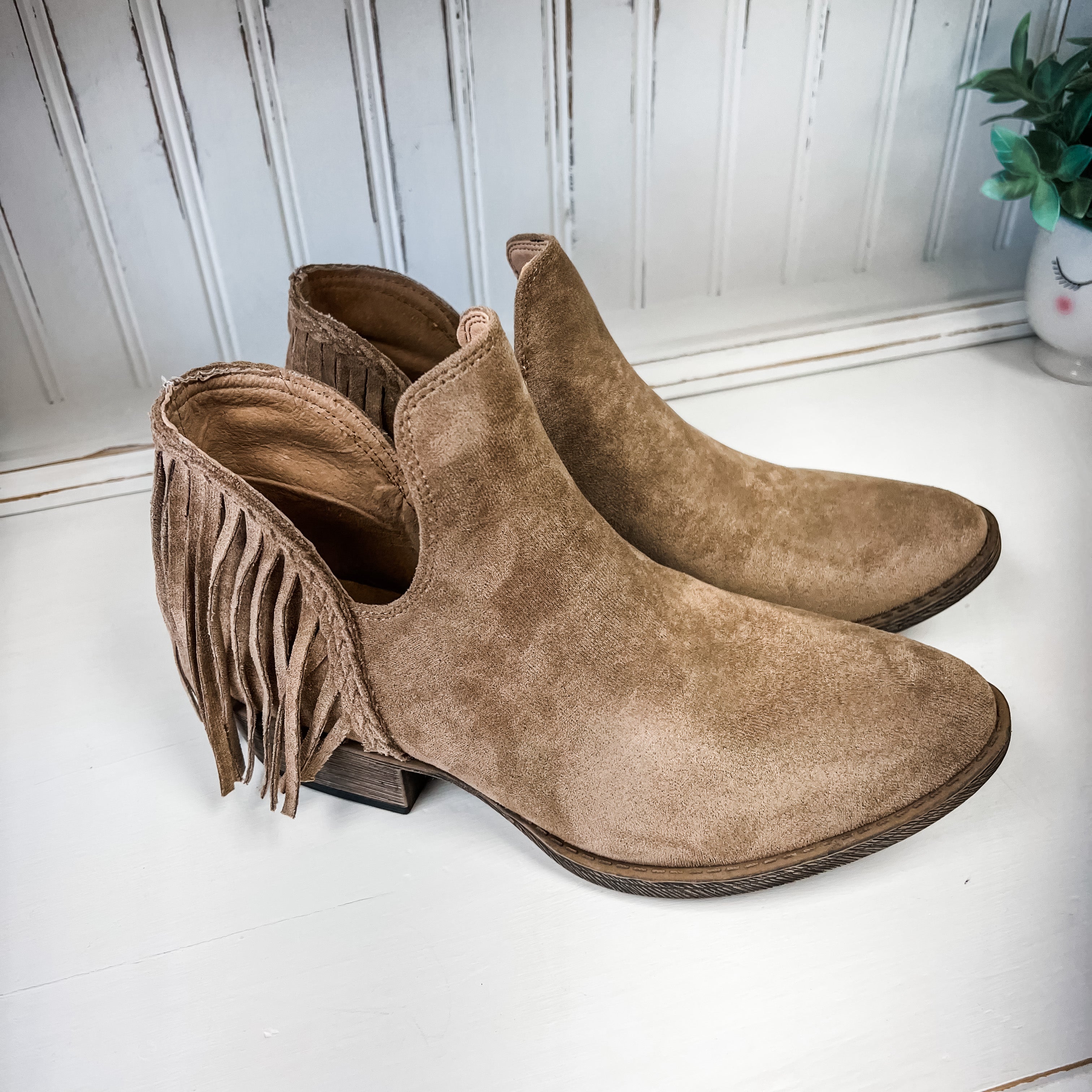 Trio Bootie - Taupe