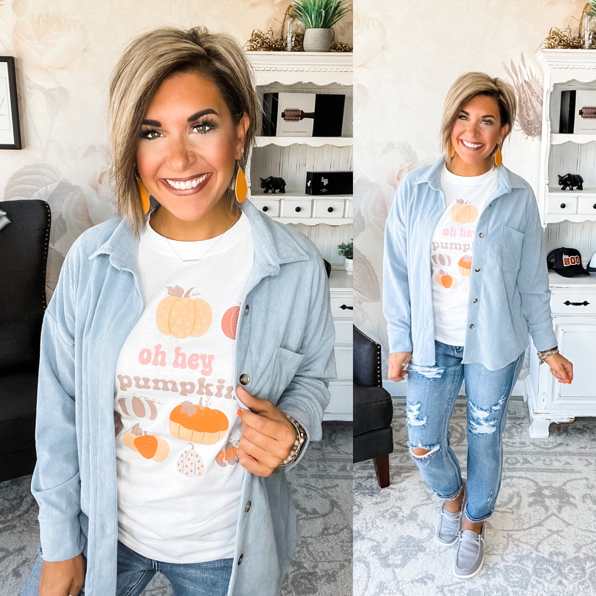 Oh Hey Pumpkin Graphic Tee