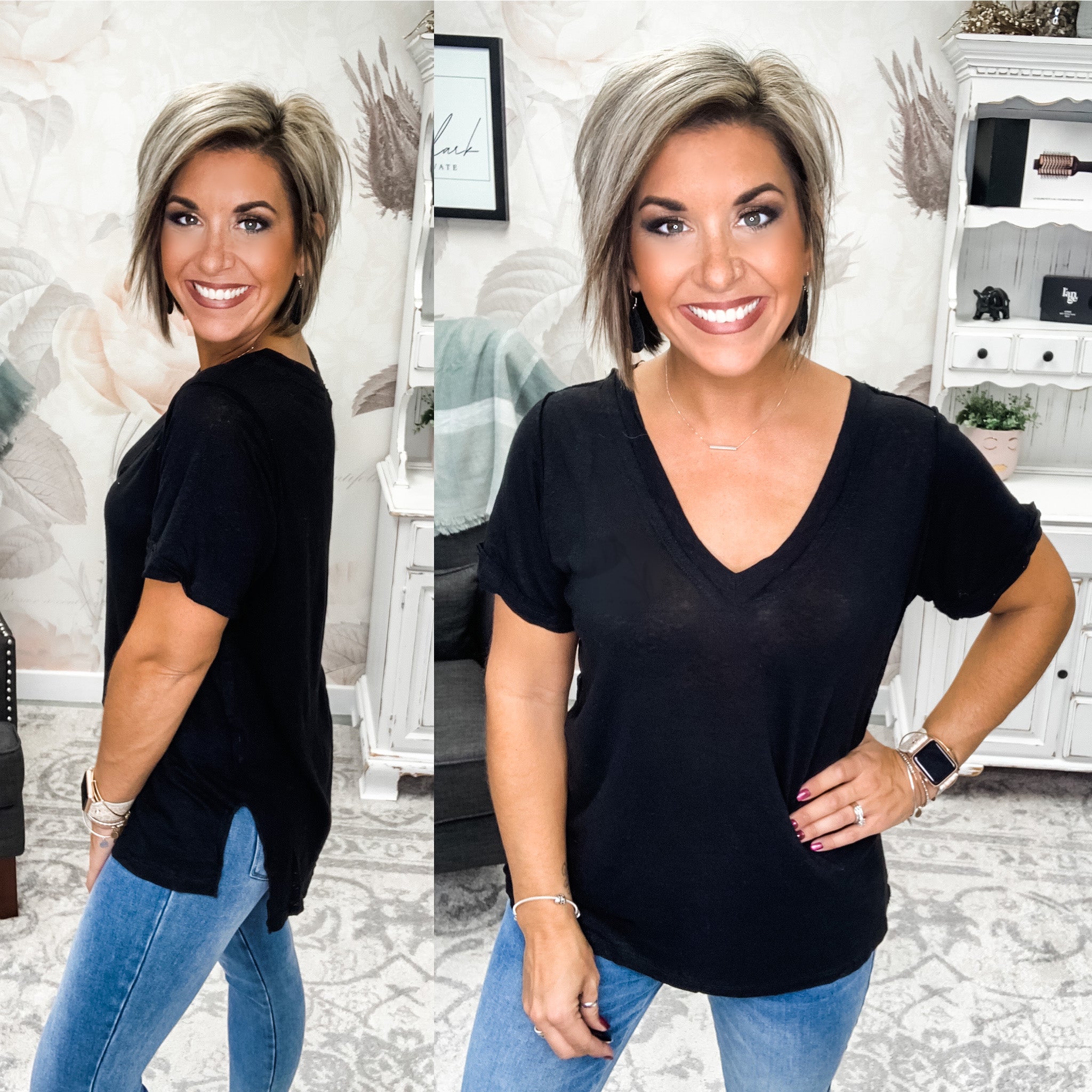 Groovy Kind of Love Tee - Black