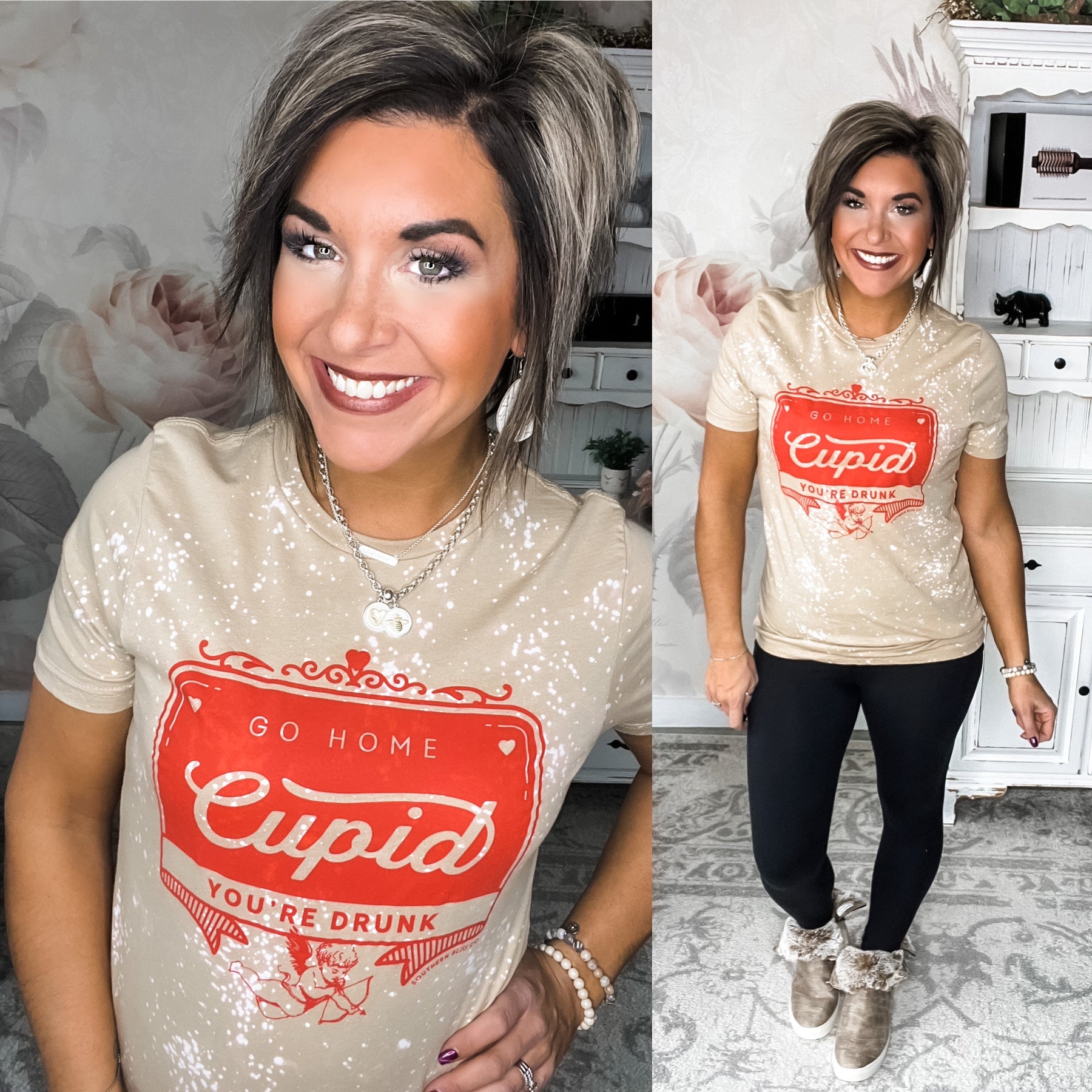 Go Home Cupid Graphic Tee