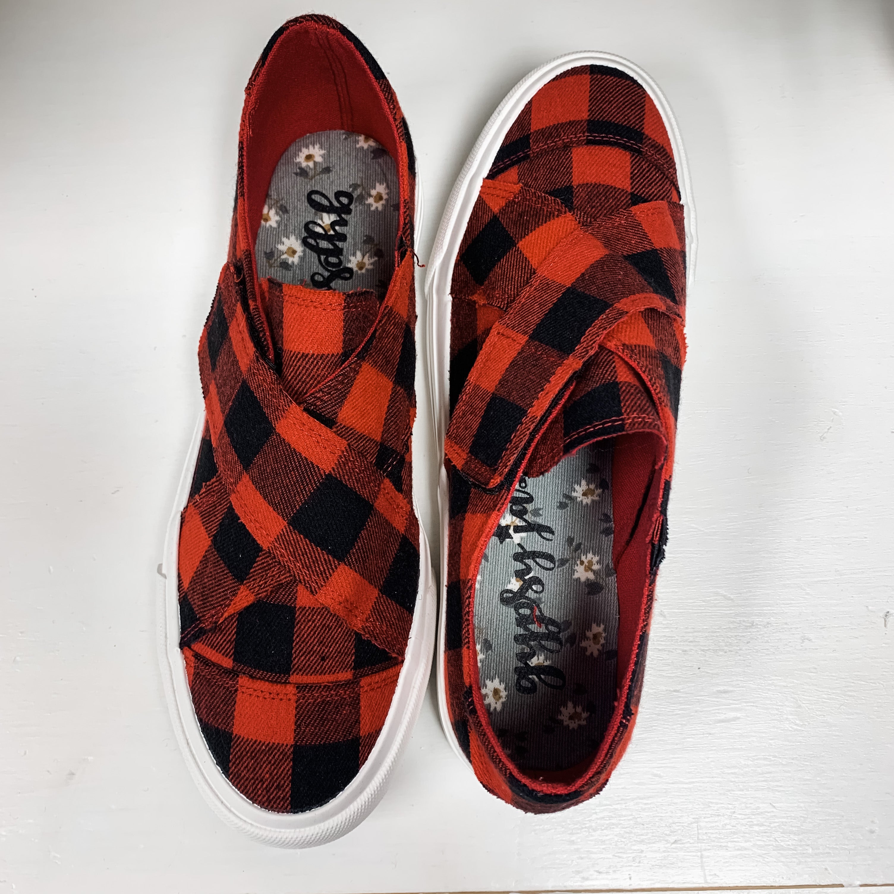 Plaid Along - Red