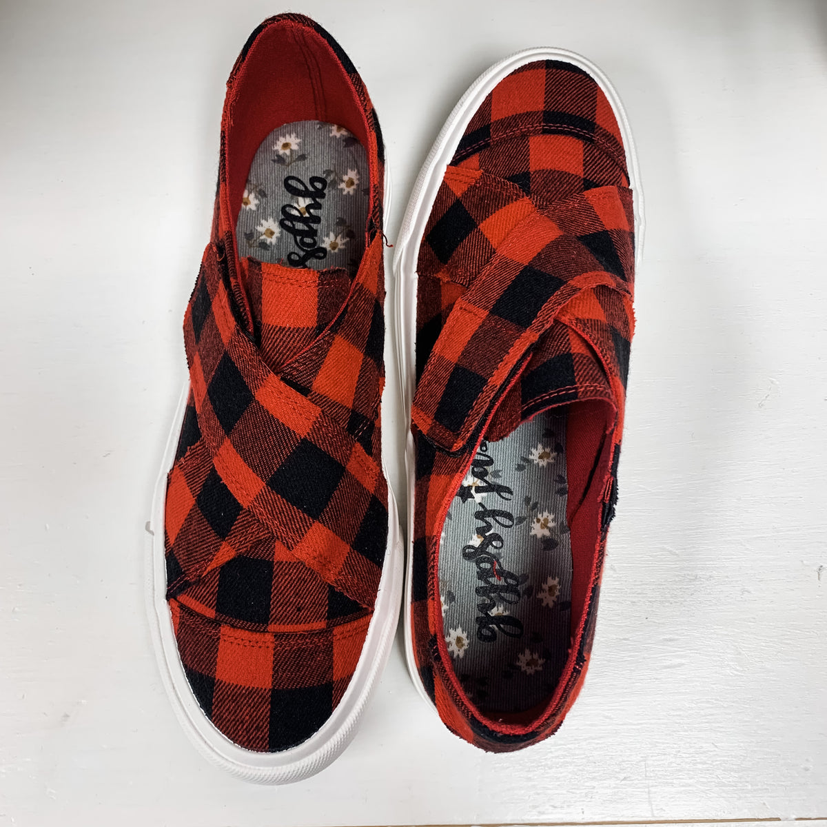 Plaid Along - Red