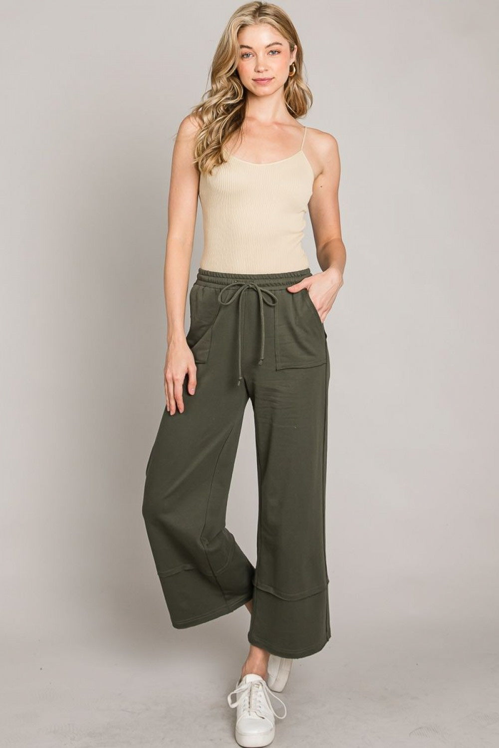 Feeling Good Wide Leg Crop Pant