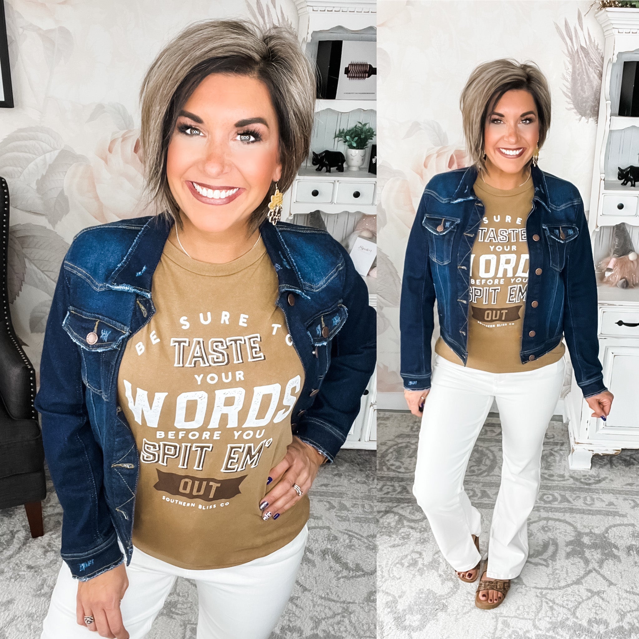 Taste Your Words Graphic Tee