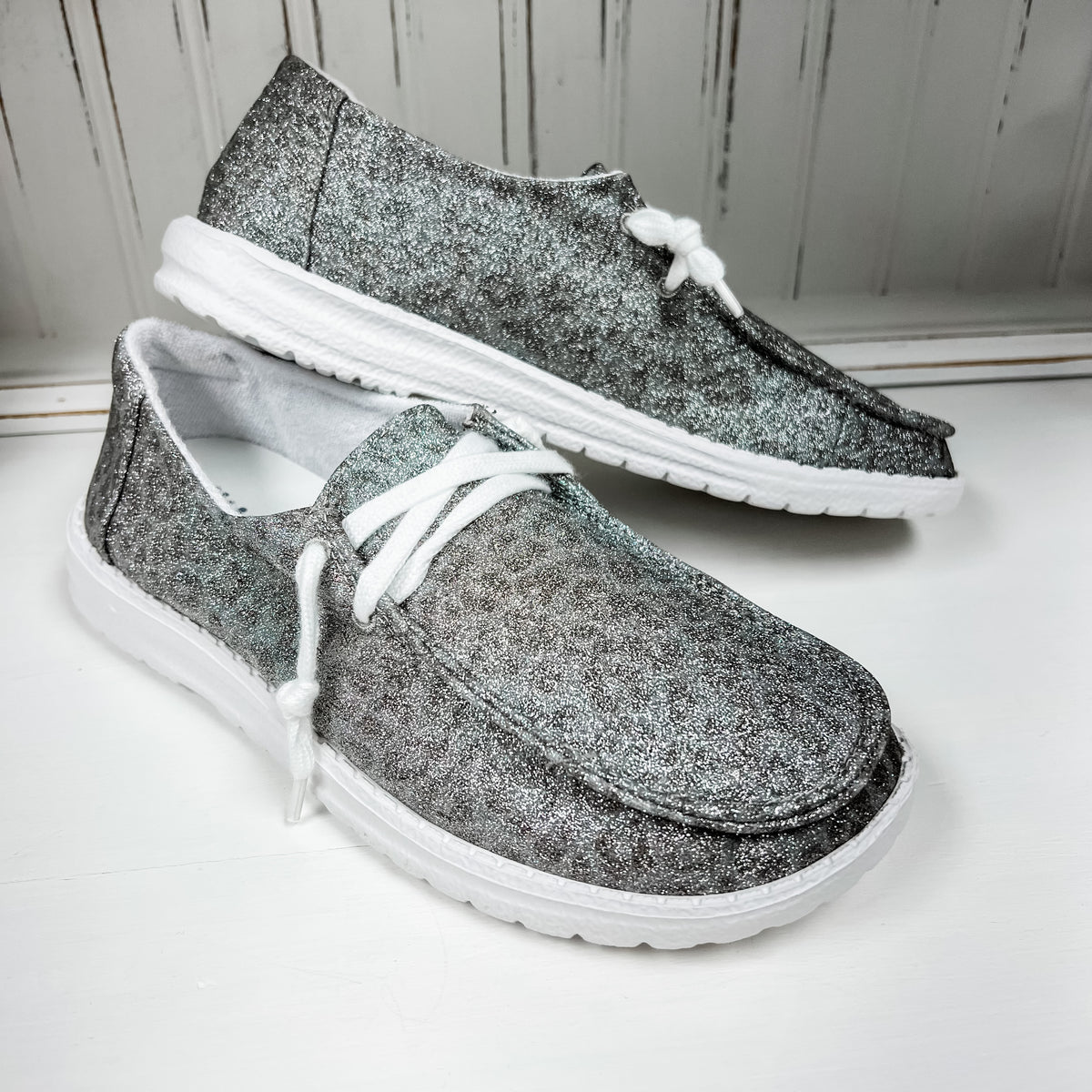 To the Moon Slip-on Shoe - Grey