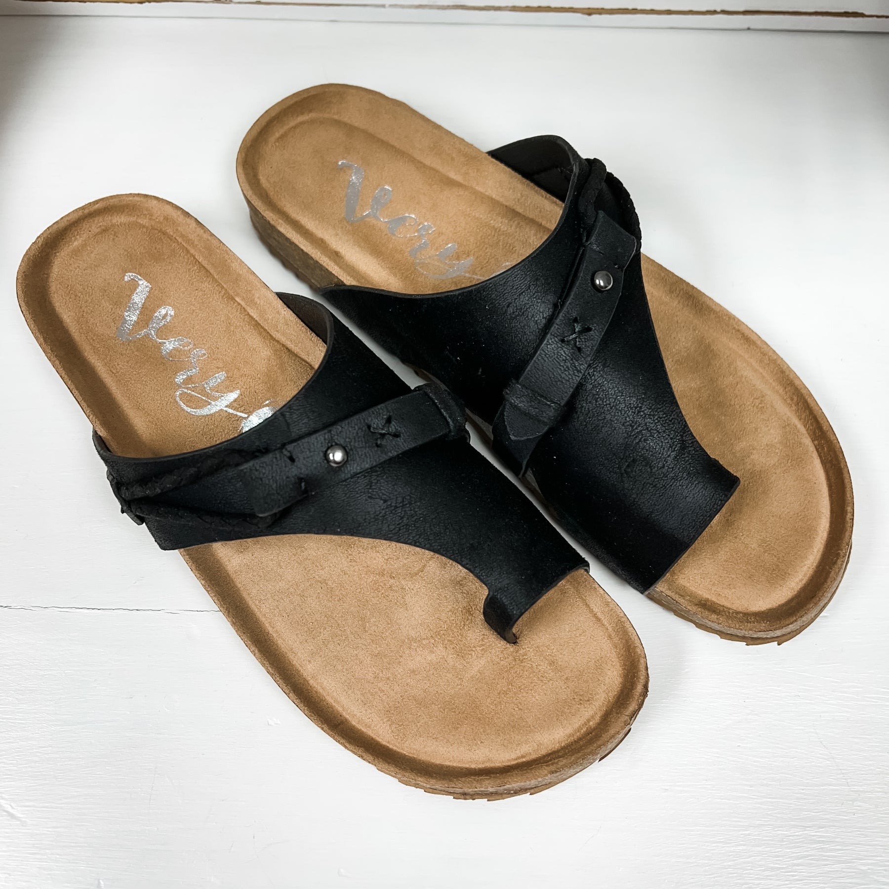 By the Sea Sandals - Black