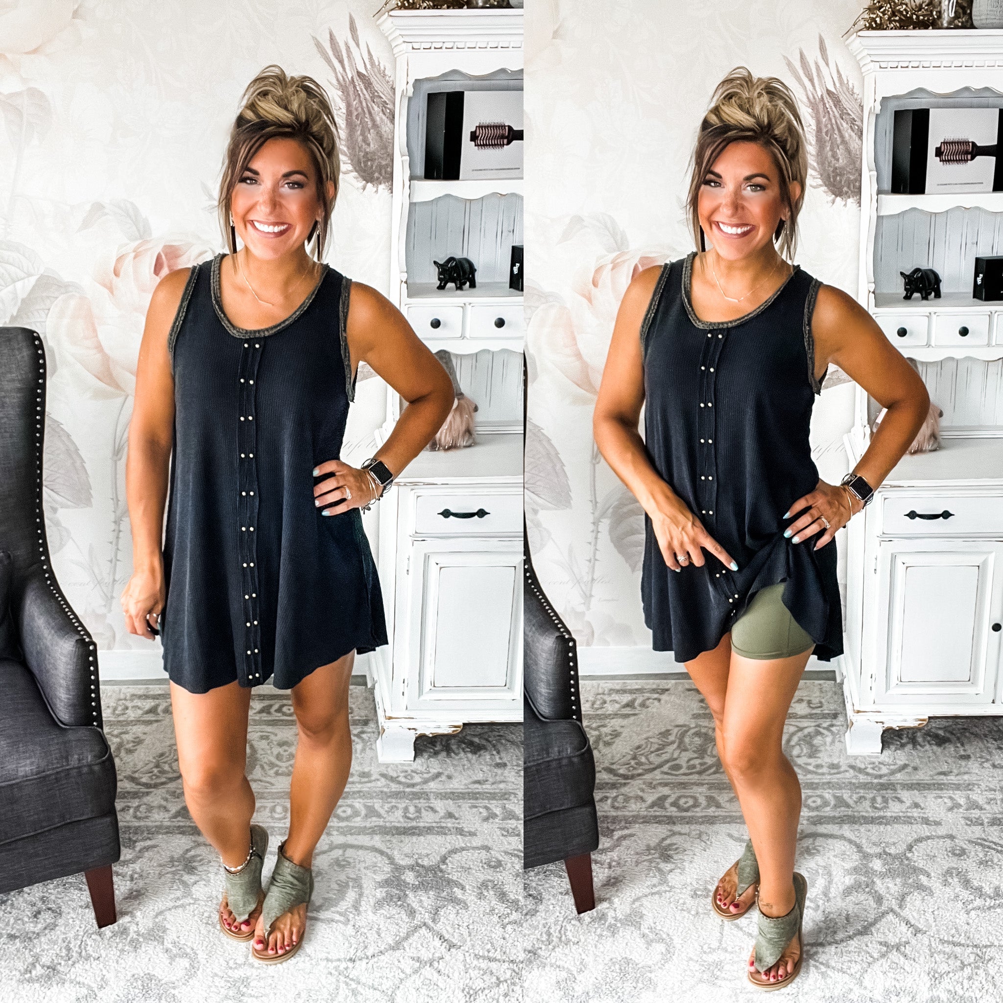 Make My Day Studded Dress