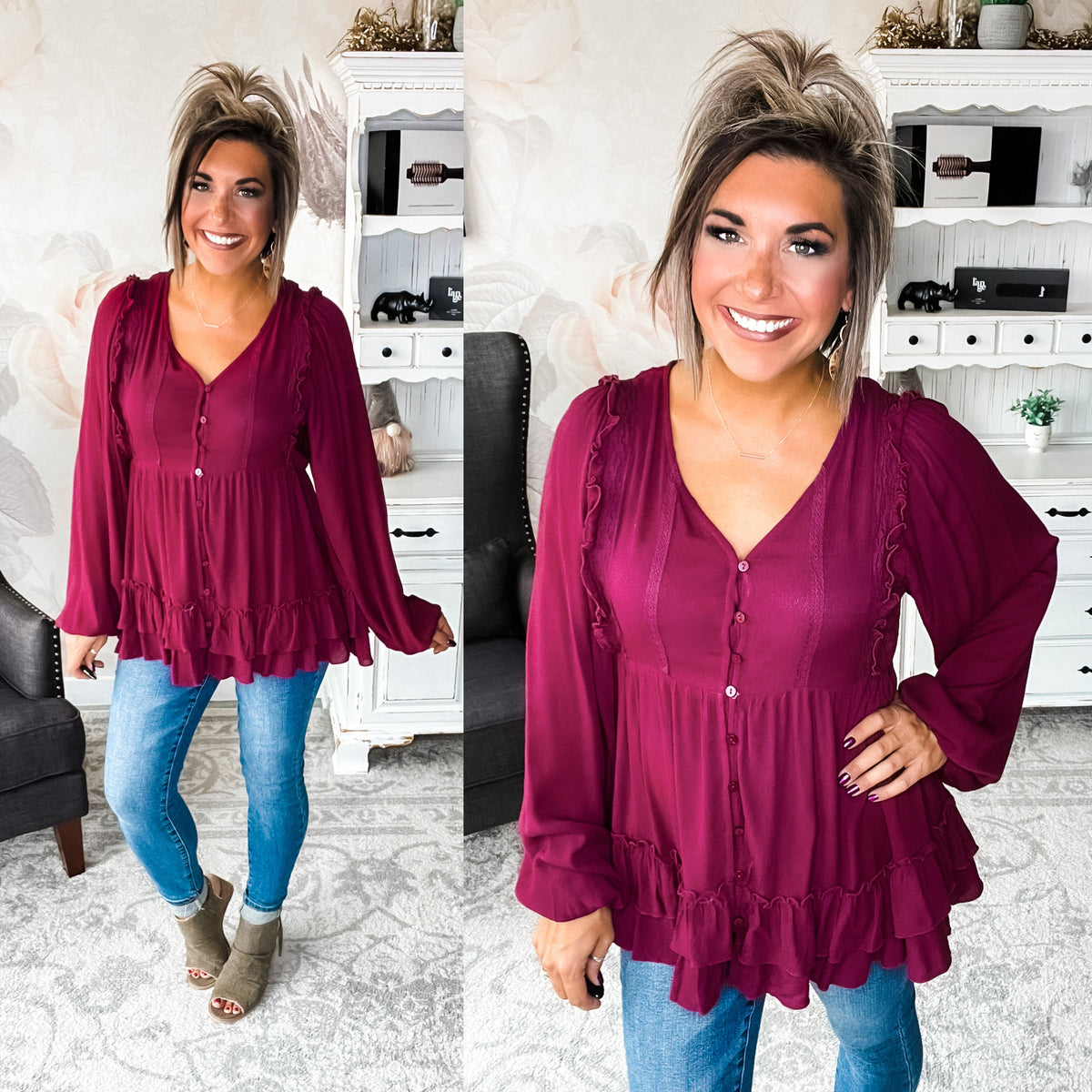 Romantic Getaway Blouse