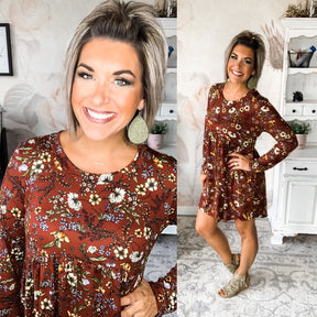 Stand My Ground Floral Dress