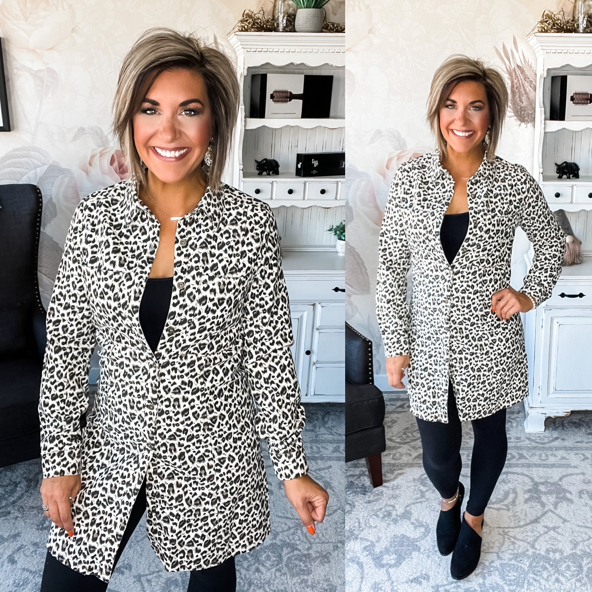Lost Direction Button Down Dress