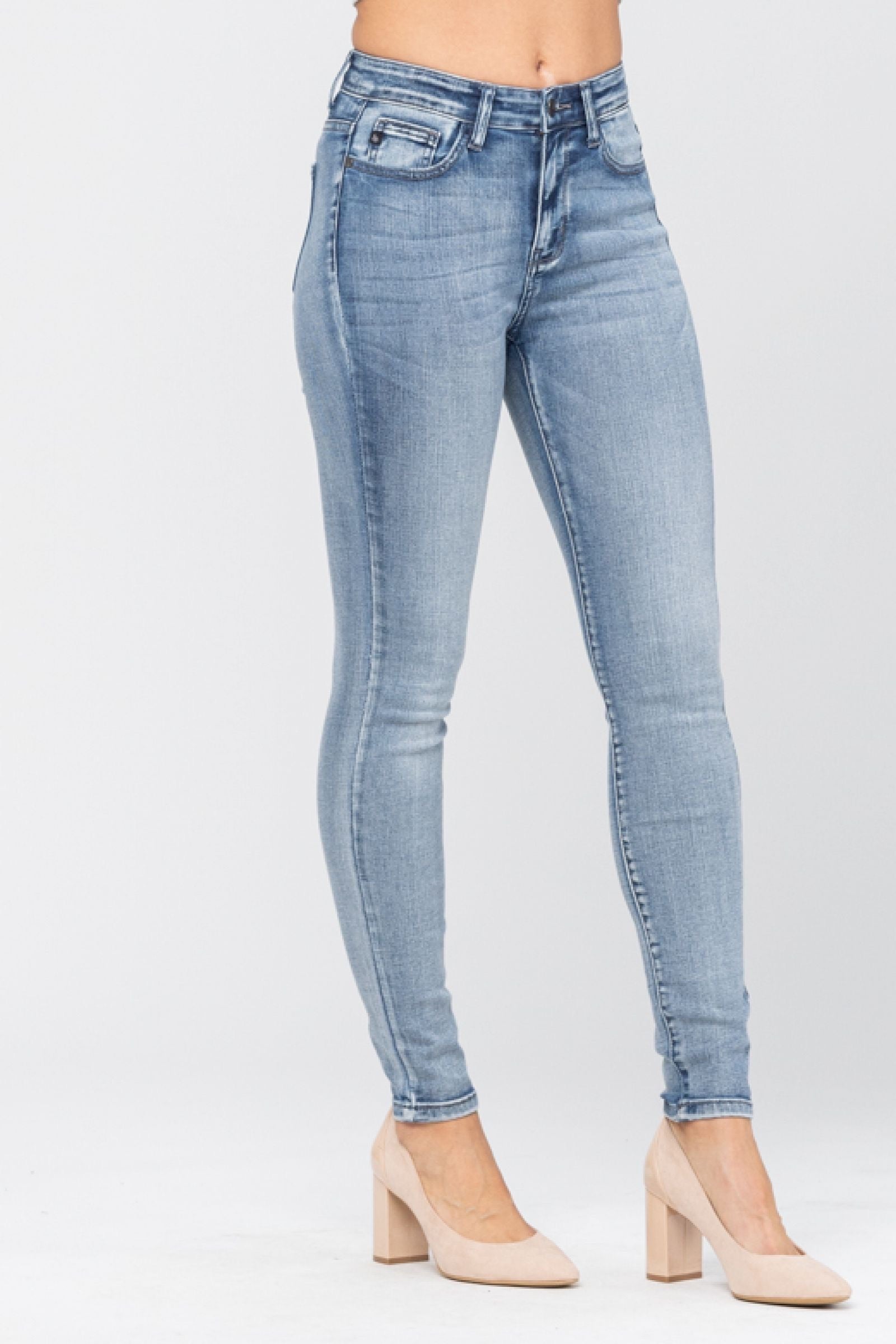 Judy Blue Heavy Hand Sand Skinny
