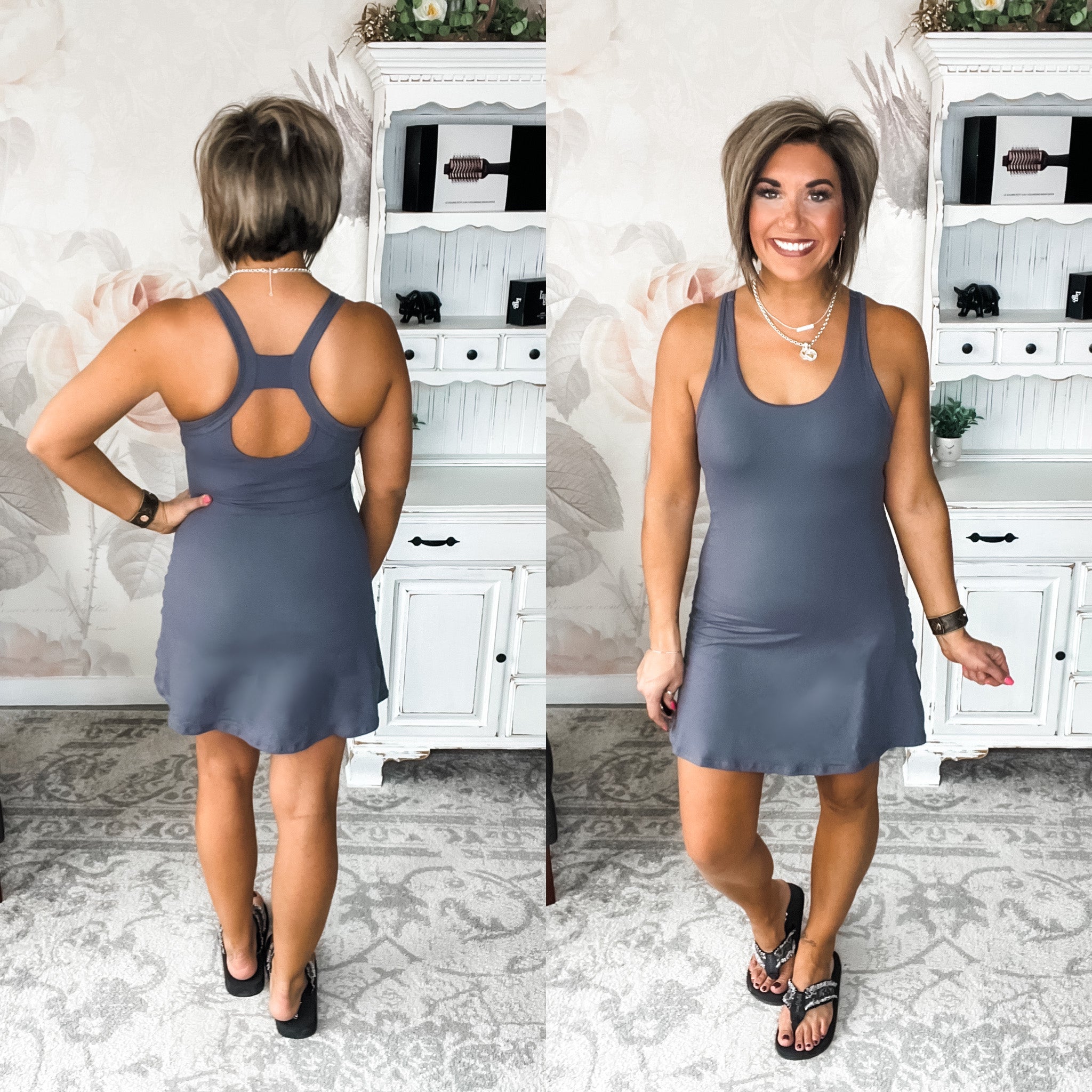 Dream Big Active Romper - Titanium