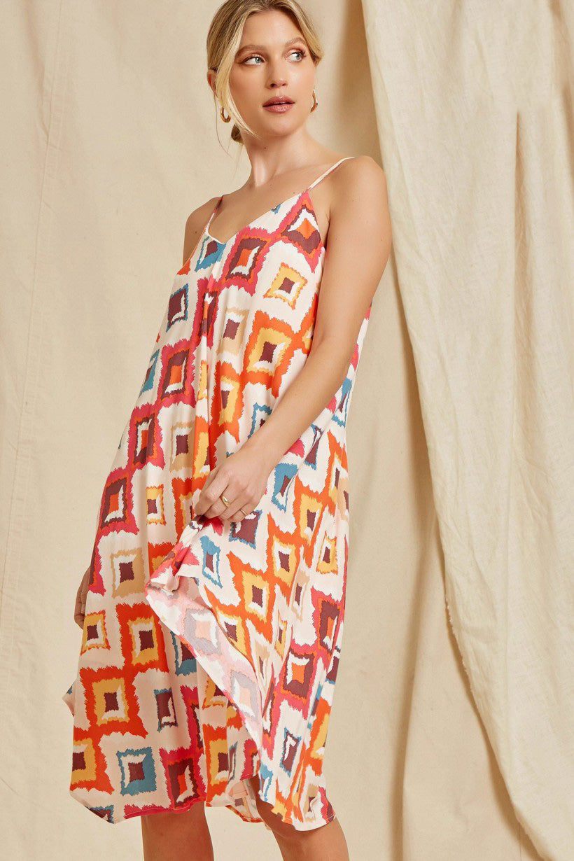 A Lovely Day Dress - Rust