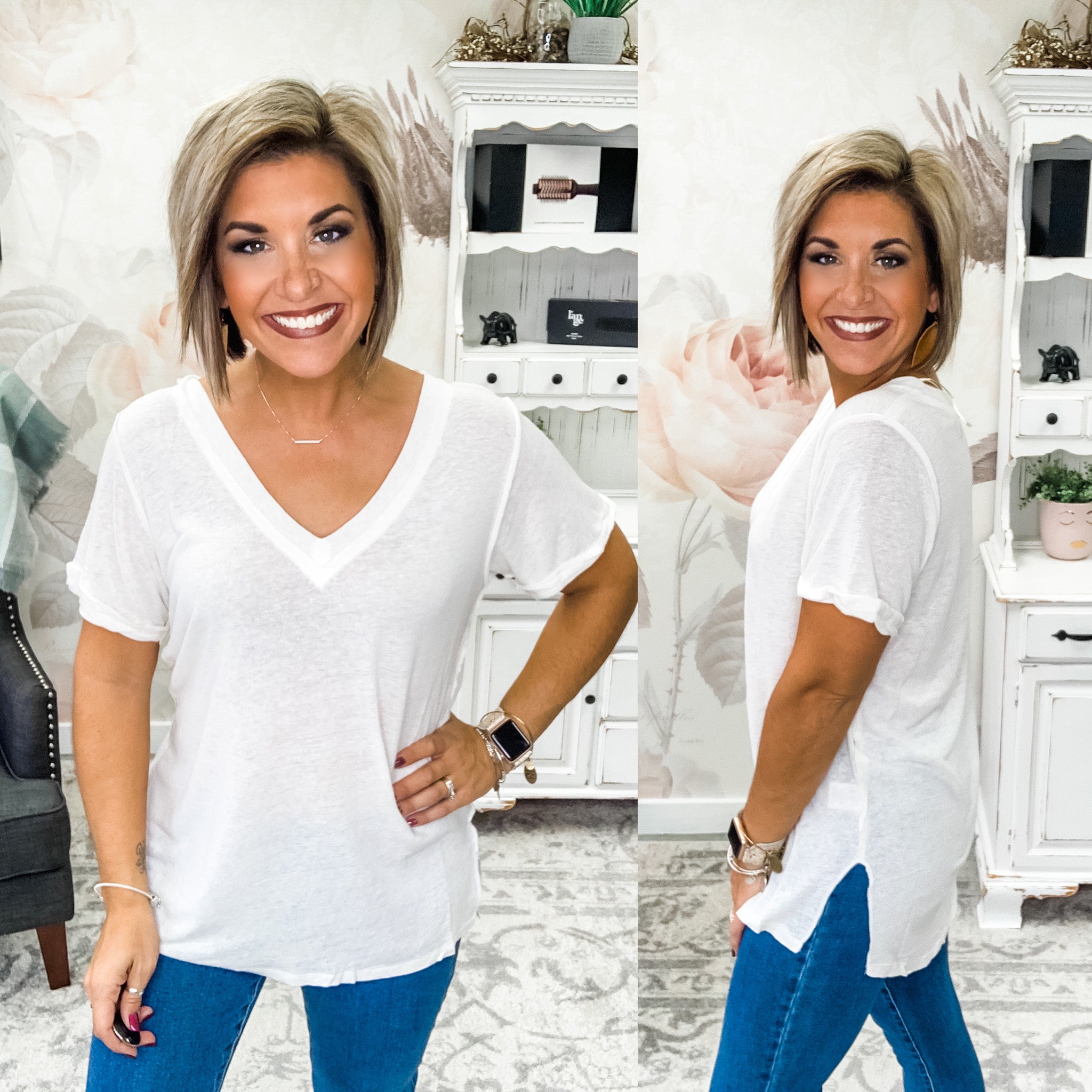 Groovy Kind of Love Tee - White