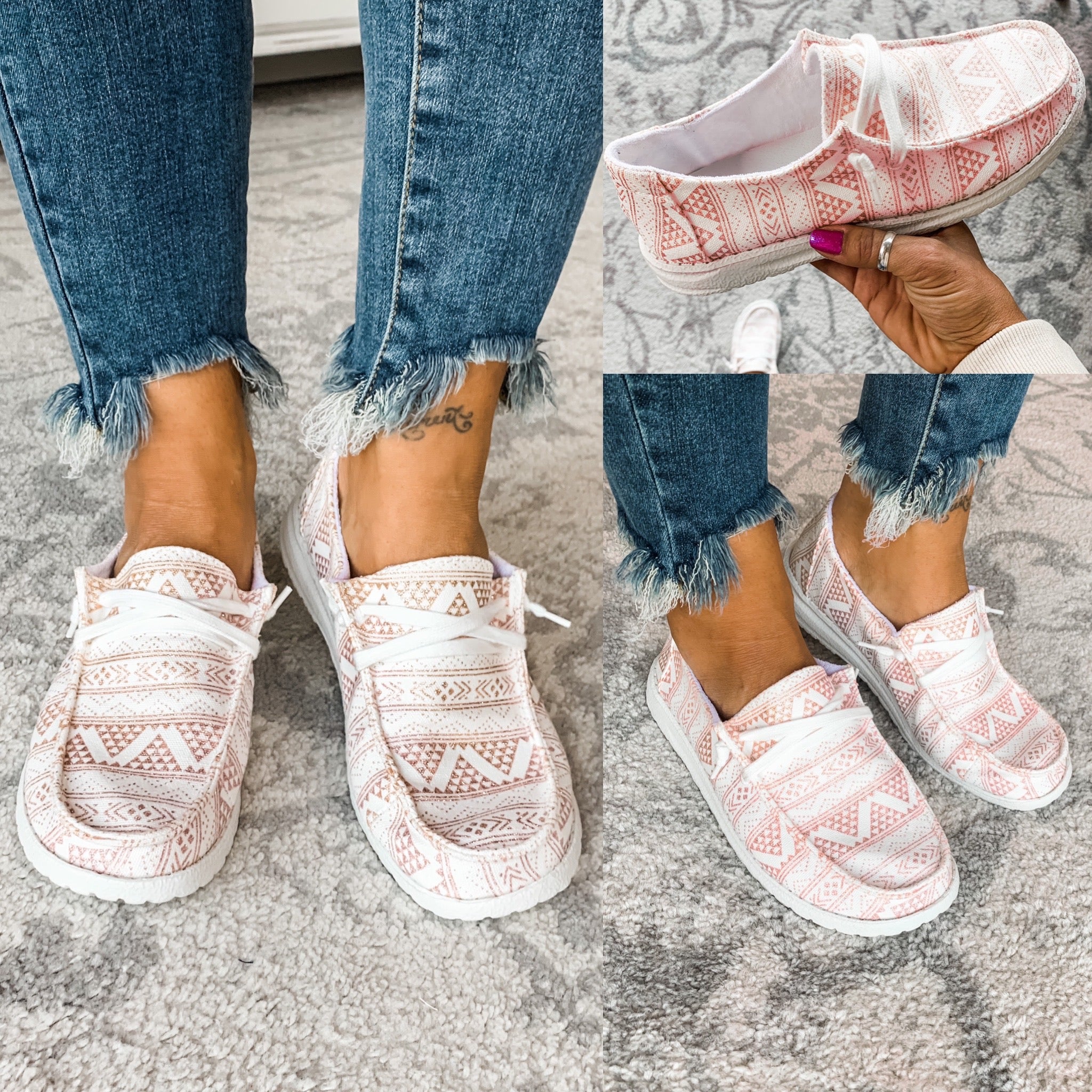 Sparkle Slip-on Shoe - Pink