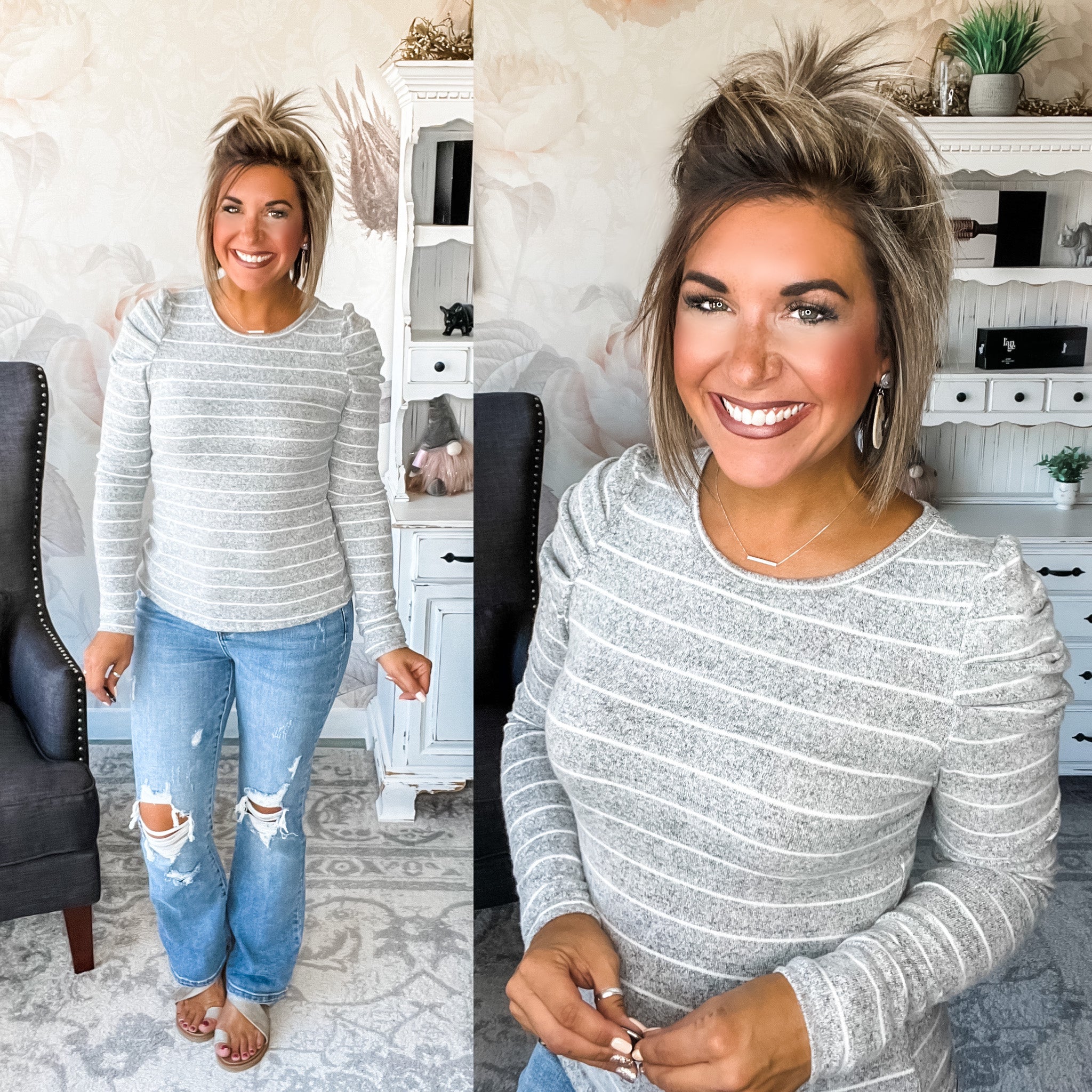 Love Again Striped Top