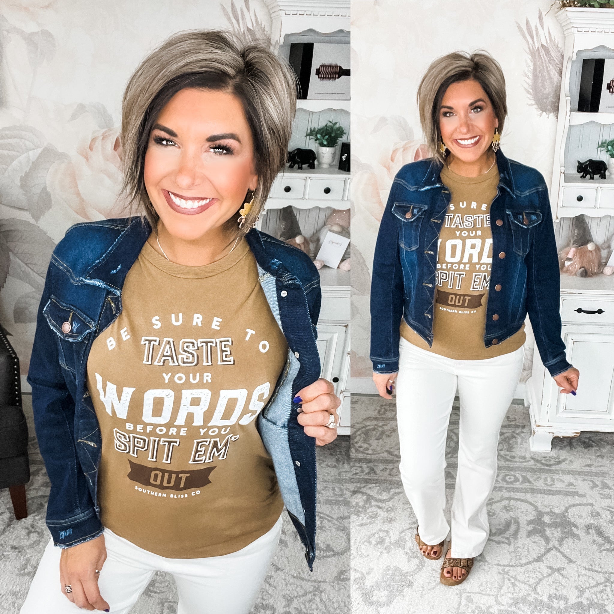 Taste Your Words Graphic Tee