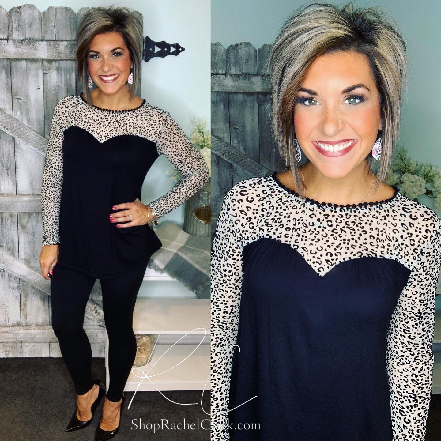 Just a Flirt Lace Detail Long Sleeve Top - Taupe