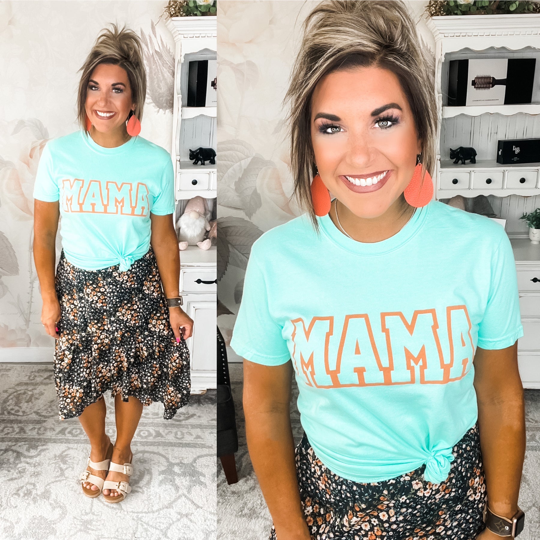 Mama Graphic Tee - Island Reef