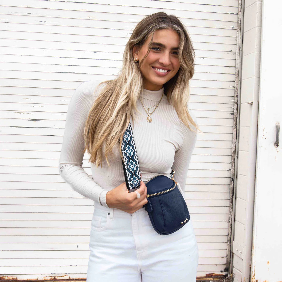 Ellie Crossbody Bag - Navy