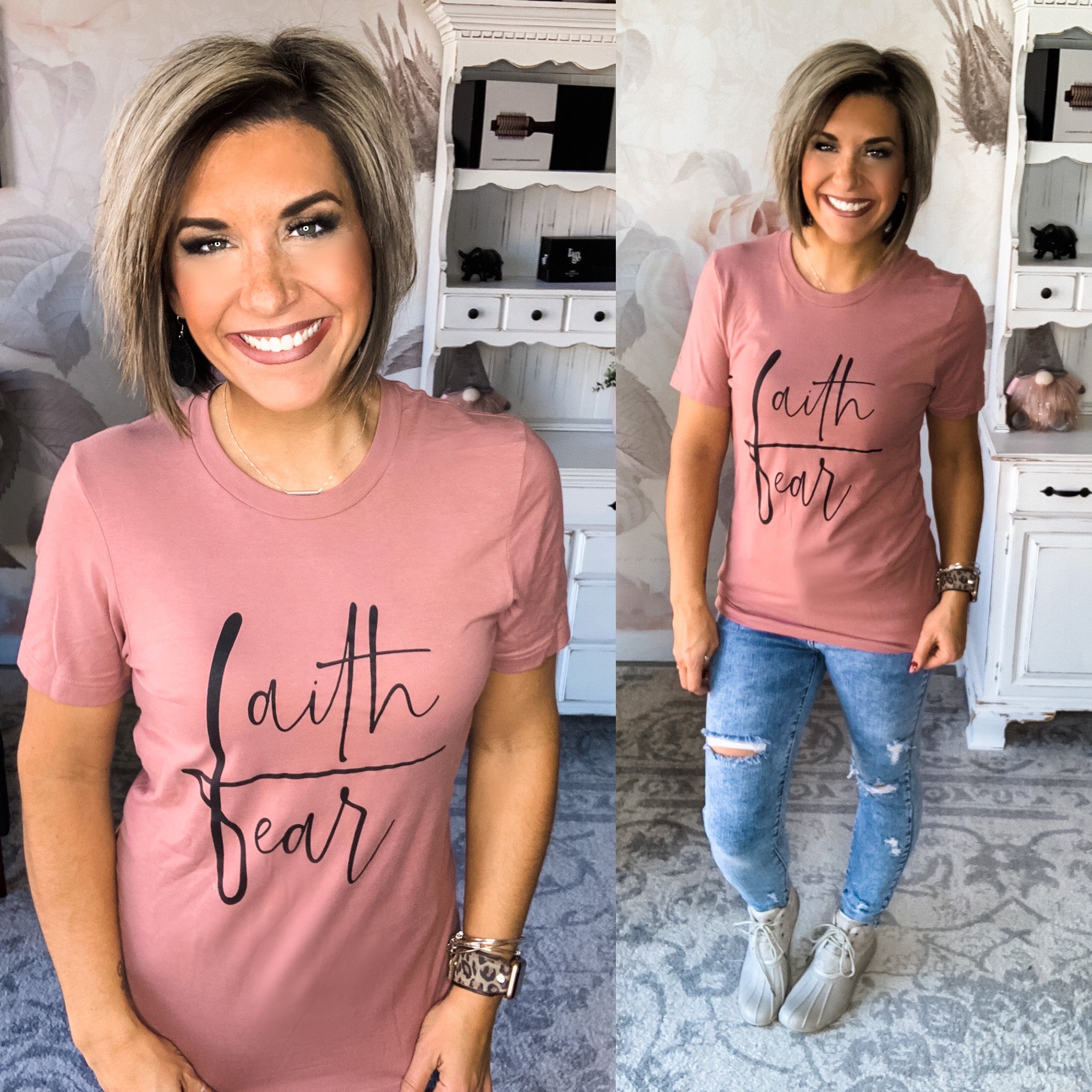 Faith Over Fear Graphic Tee