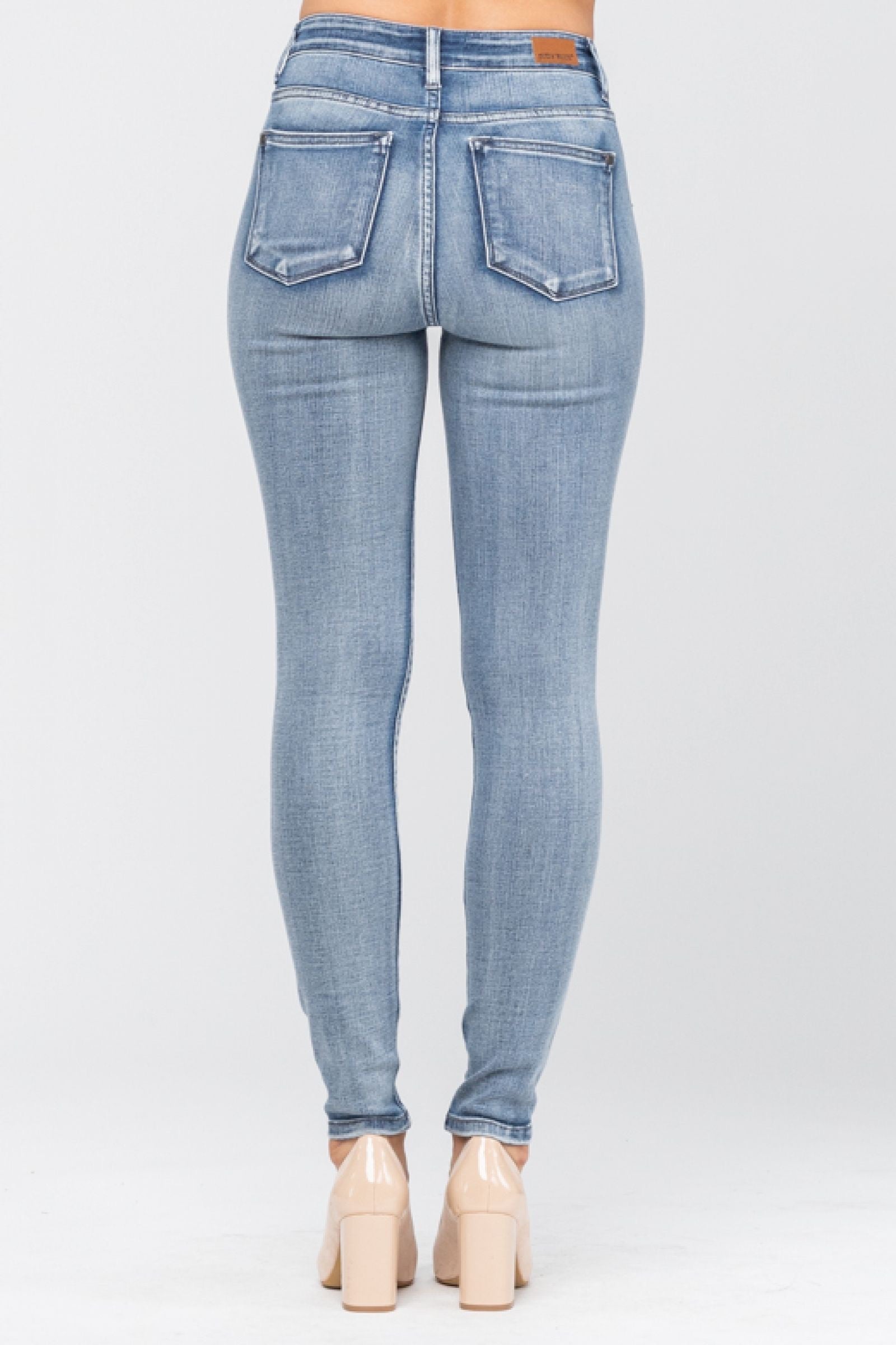 Judy Blue Heavy Hand Sand Skinny