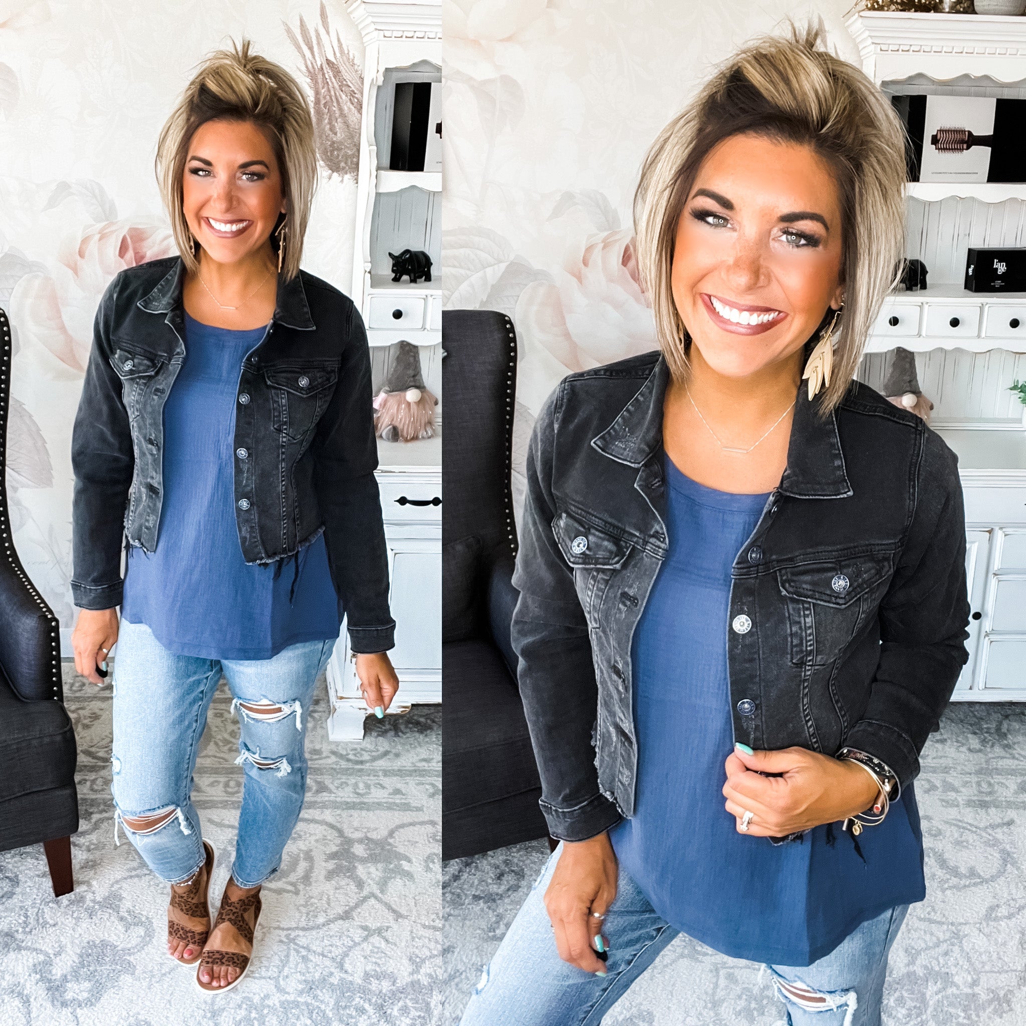 Forget the World  Ruffle Sleeve Top