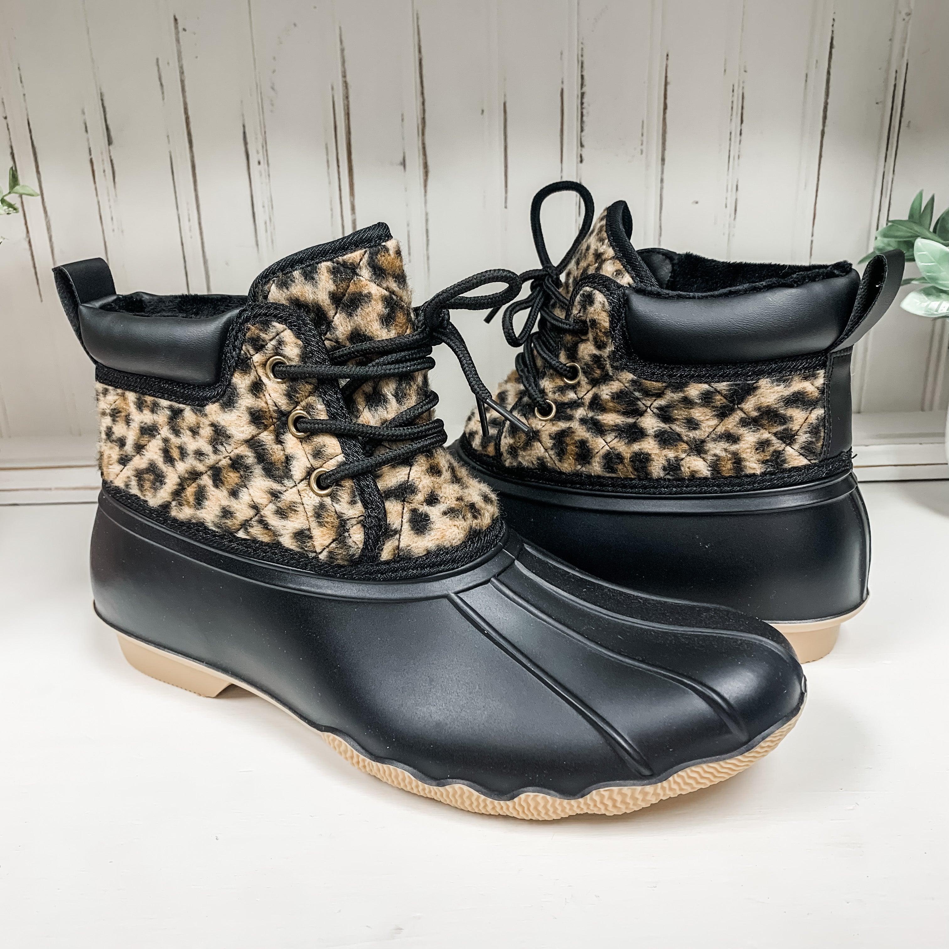 Quack Duck Boot - Black